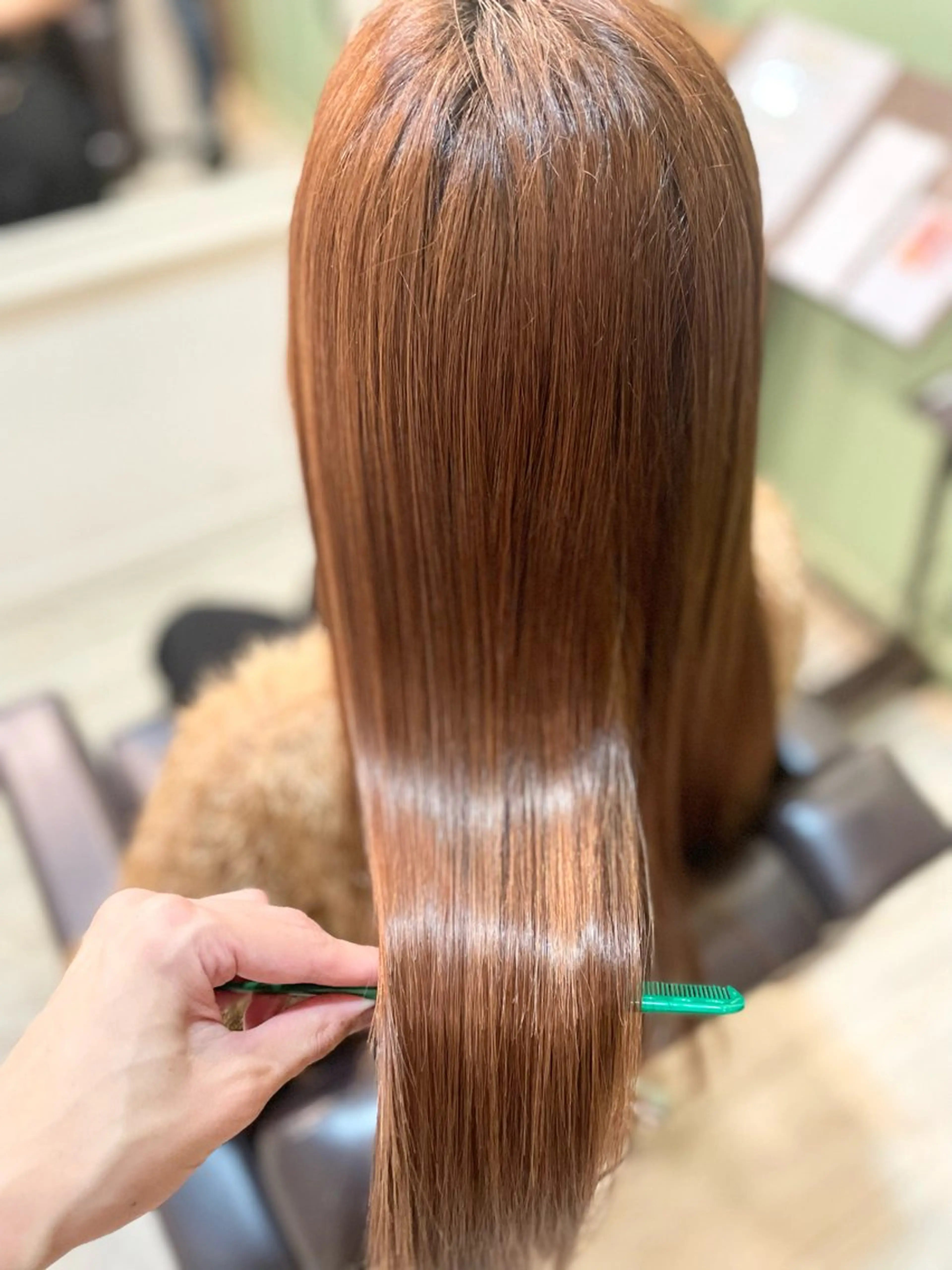 【5月-限定🍃】シルクのような手触りの縮毛矯正✨エイジング毛・ダメージ毛の方大歓迎✨※カット無しの写真