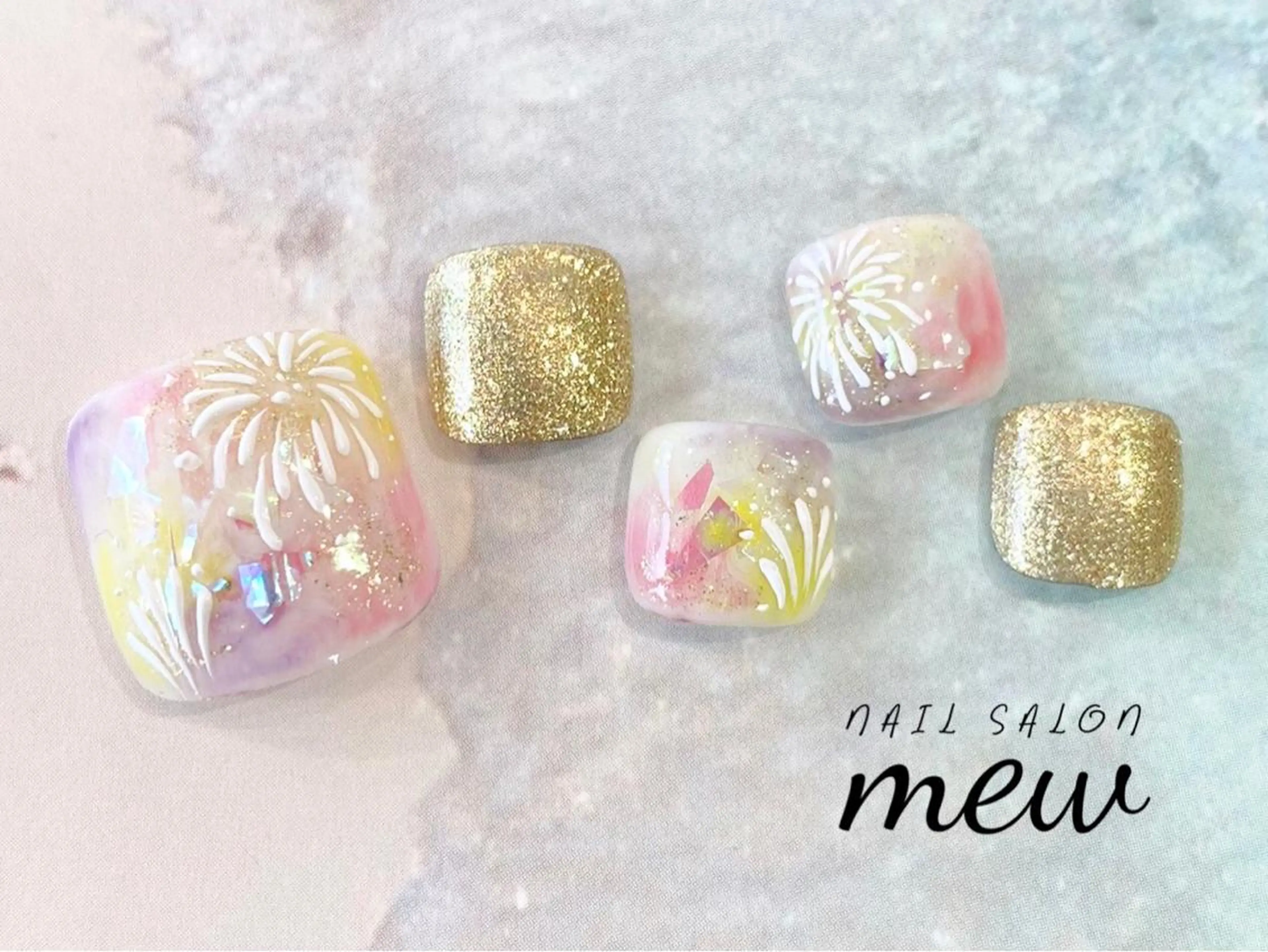 ネイル フットネイル Nail salon mewのネイルデザイン