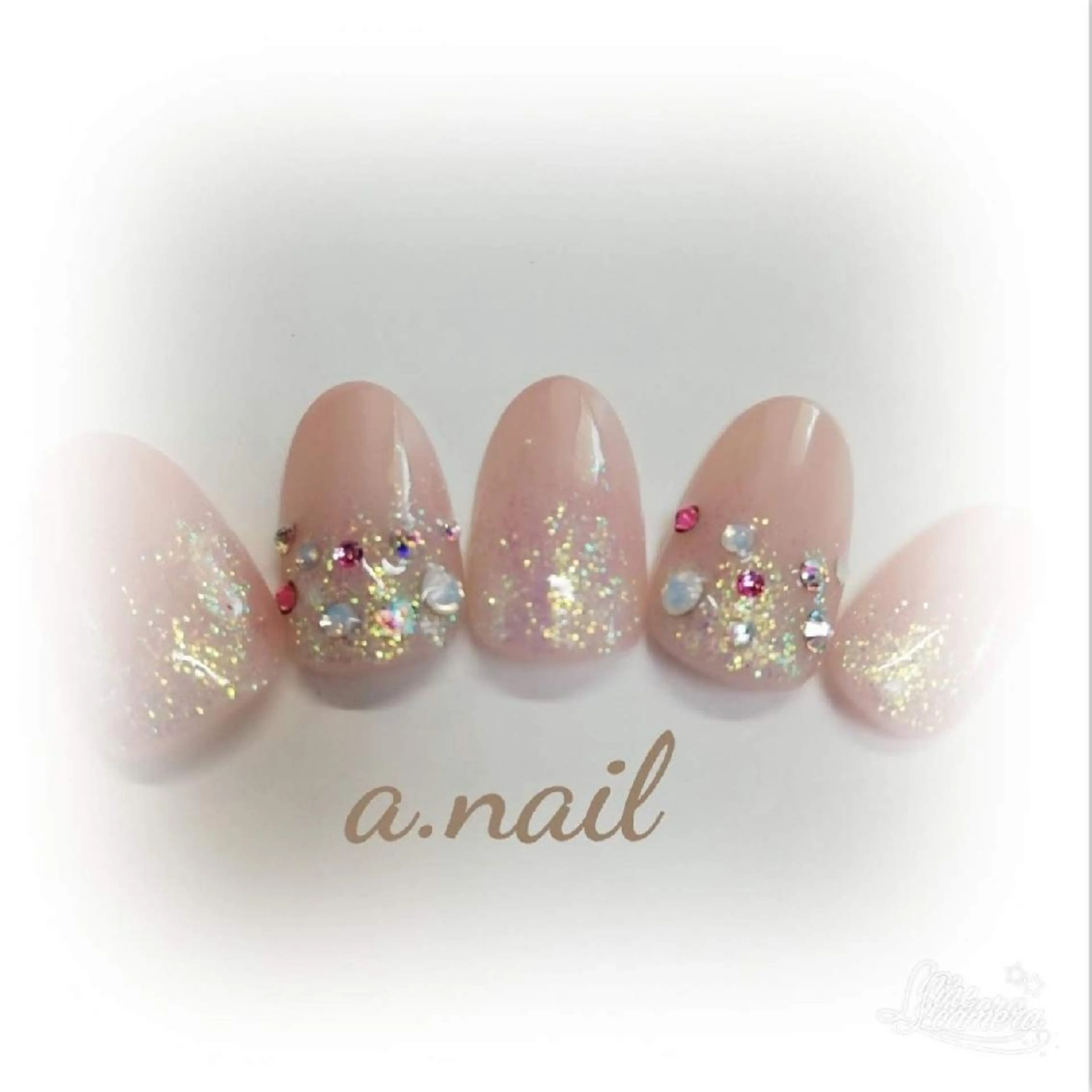 ネイル フレンチネイル 大理石ネイル(マーブル) ストーンネイル ネイルサロン エーネイルのネイルデザイン