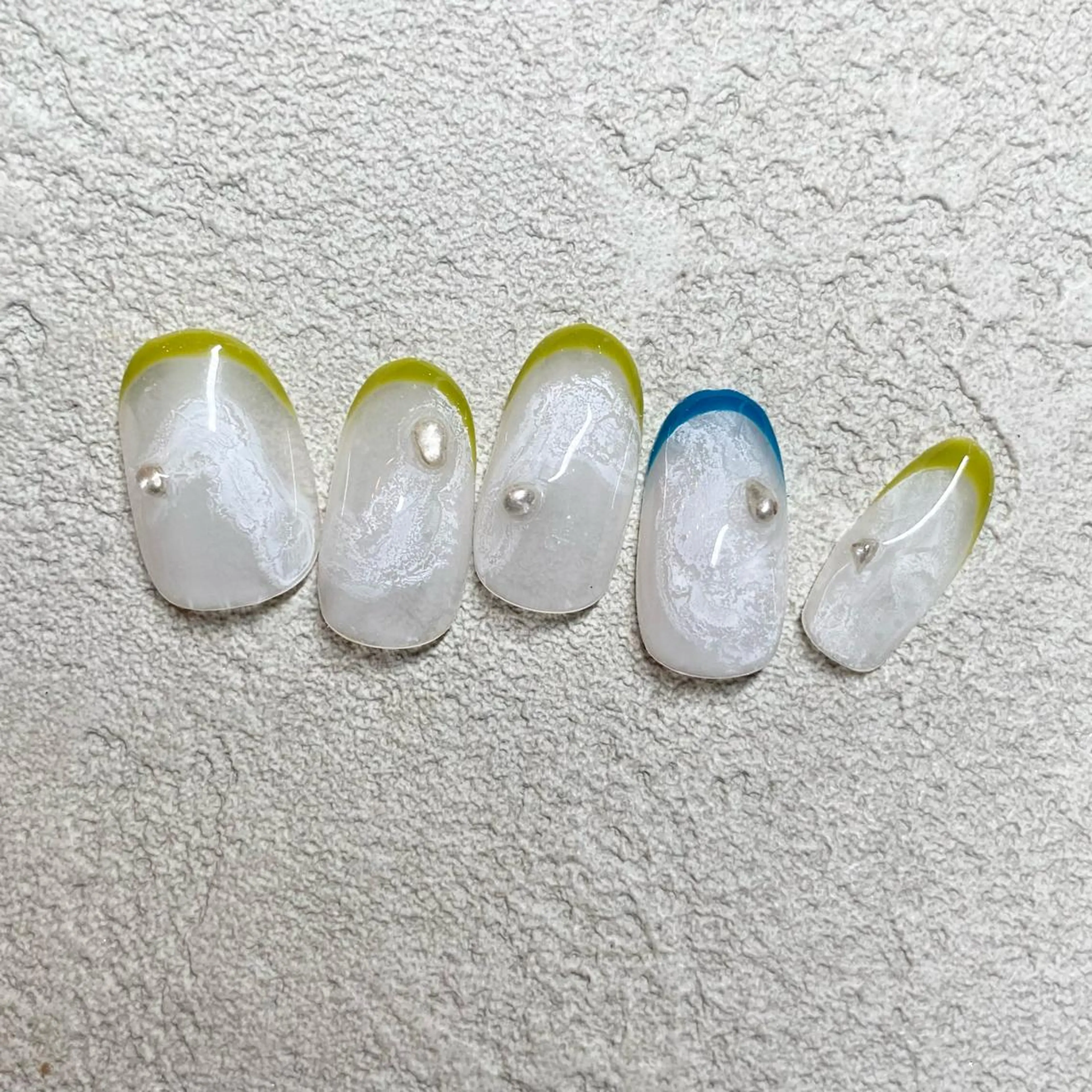 ネイル アートネイル フットネイル ニュアンスネイル 山田 貴子のネイルデザイン