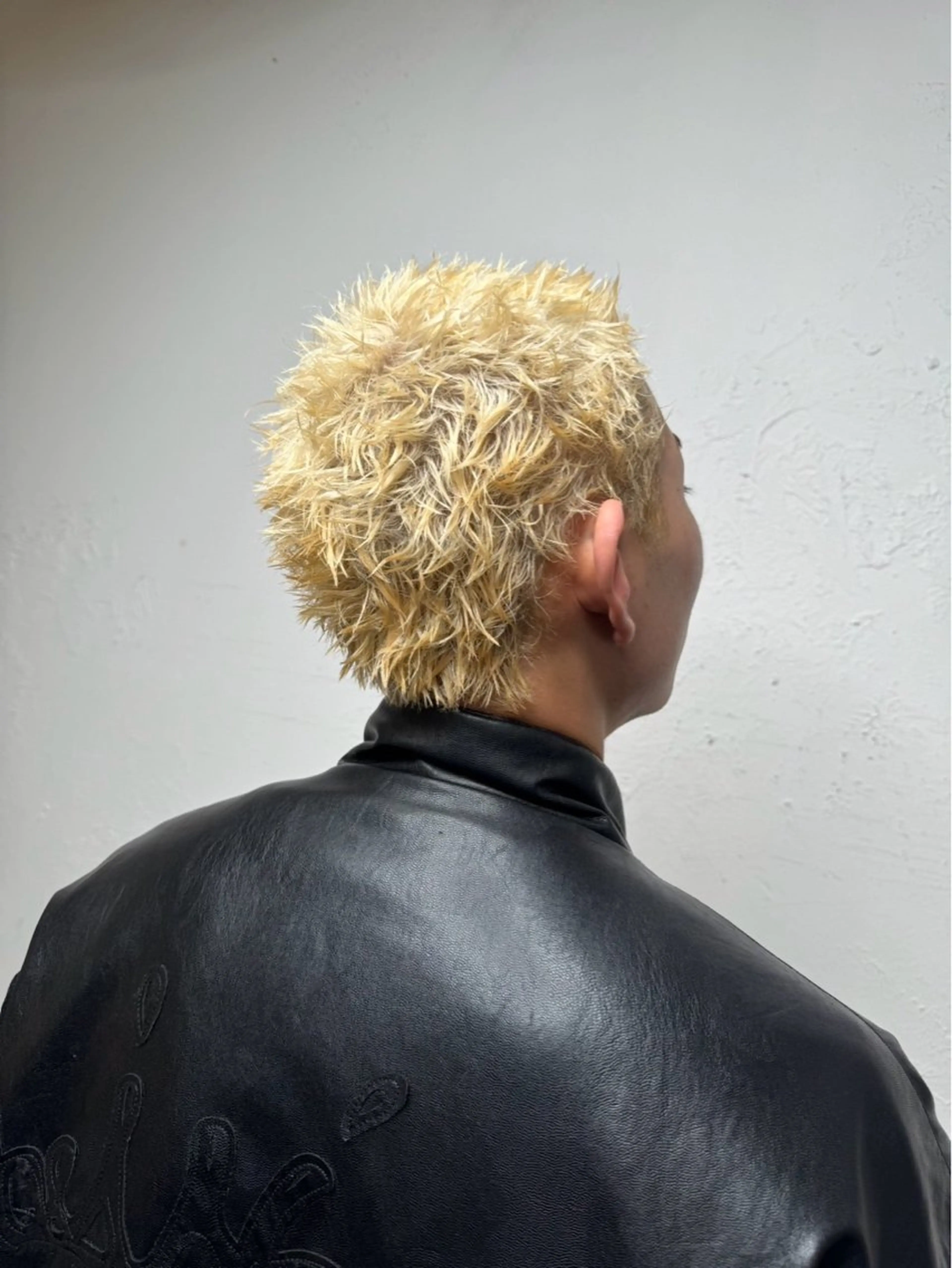 💈初回限定💈メンズカット+ブリーチ+イージーパーマ(イージーパンク、イージーウェーブ、イージードリル)2stepTRの写真