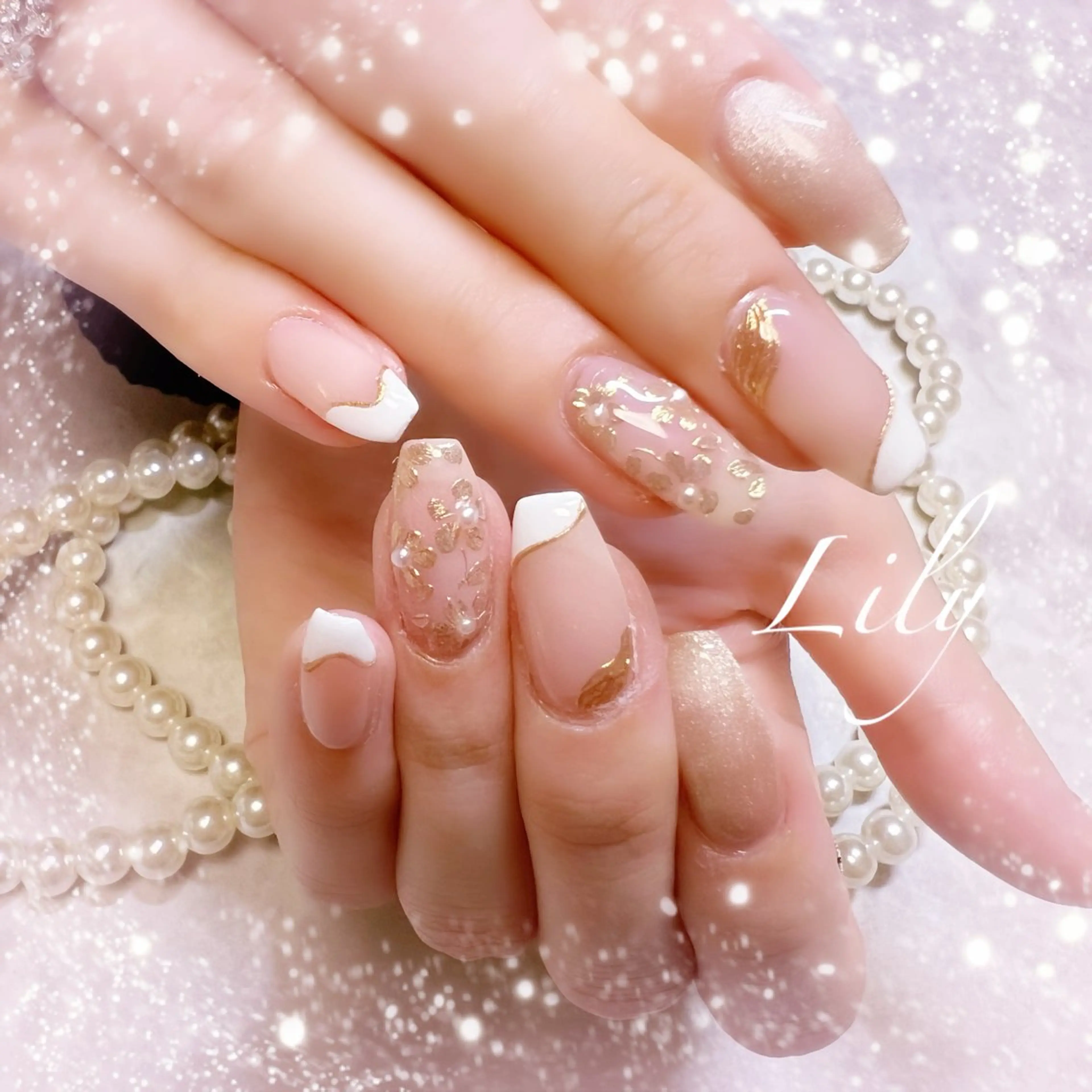 ネイル ハンドネイル Nailsalon Lilyのネイルデザイン