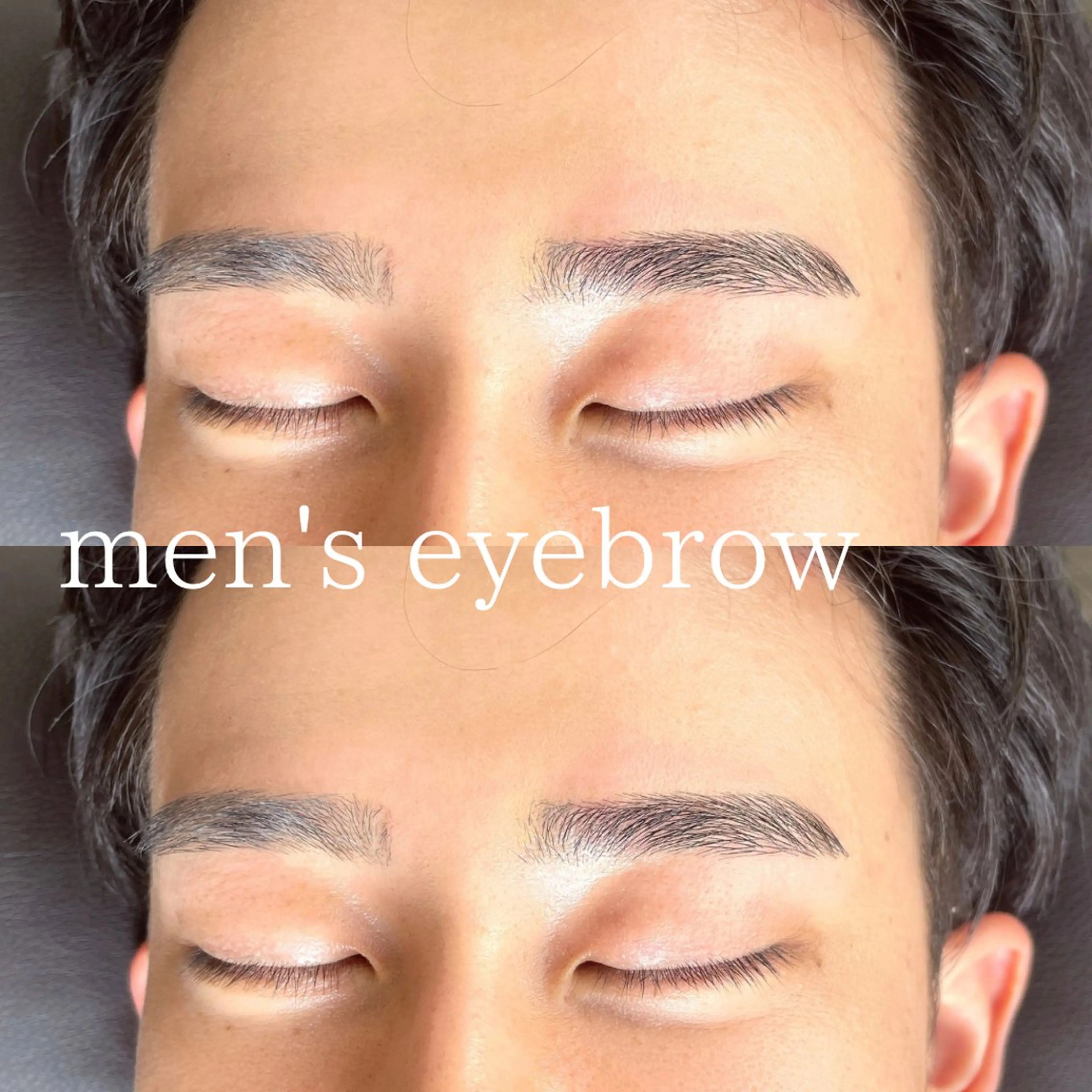 メンズ アイブロウ ワックス脱毛 眉カット その他(アイブロウ) プライベートサロン Ølriのマツエク・マツパデザイン