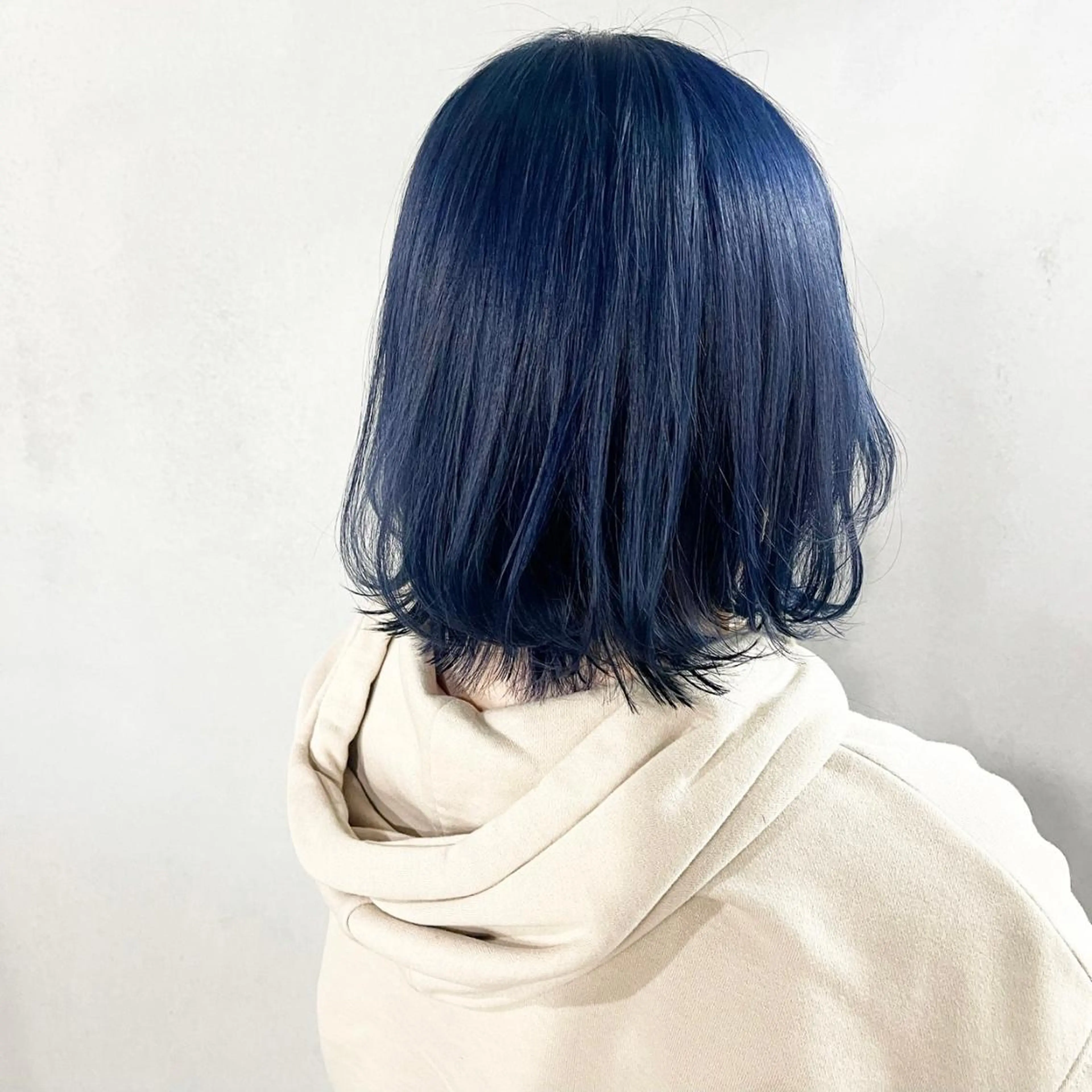 ミディアム ボブ カット ヘアカラー トリートメント 柏 ウルフ/レイヤー 田中佐和🐺のヘアスタイル