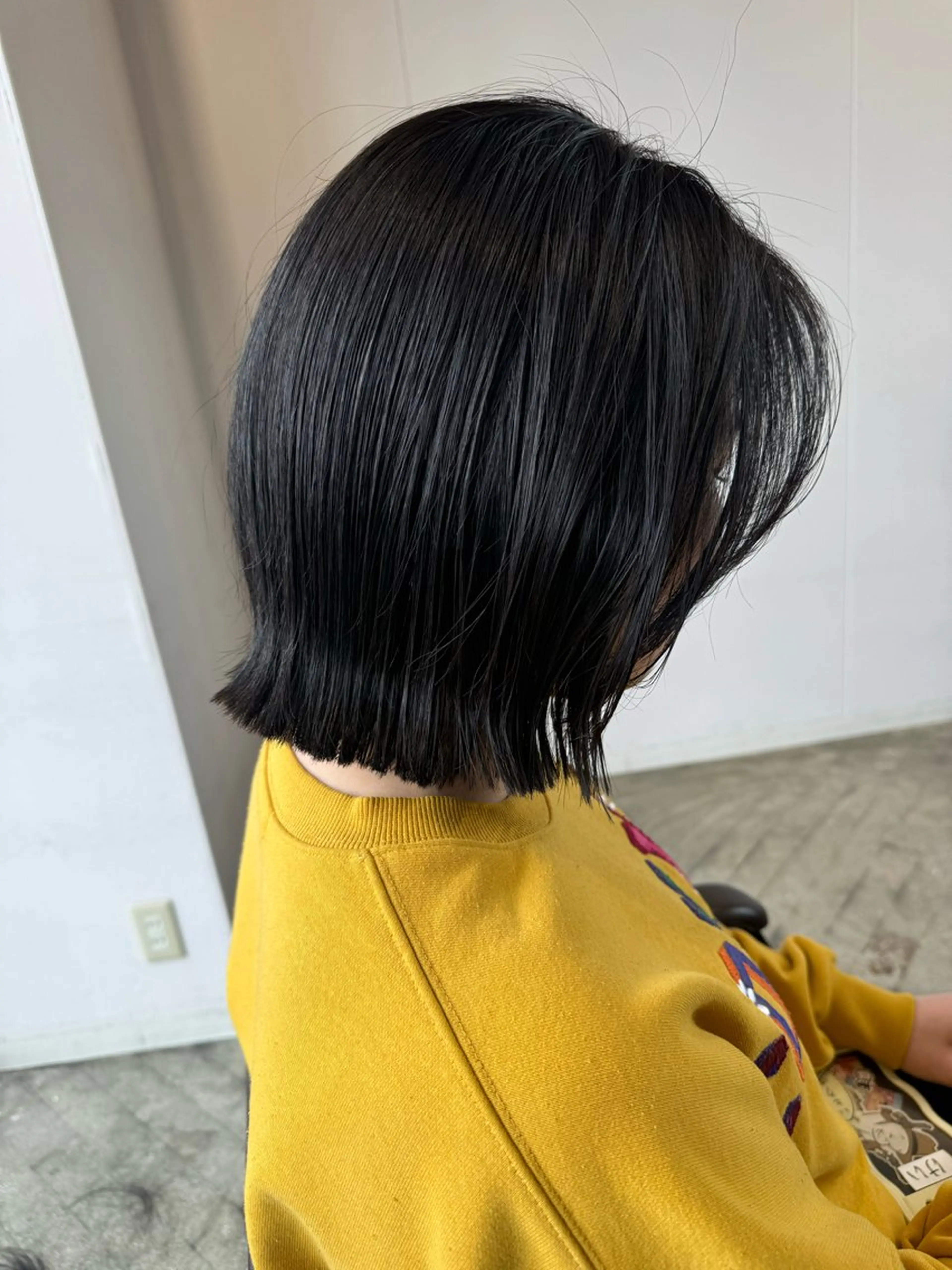 ミディアム ボブレイヤー ボブ レイヤーカット 似合わせカット 永田竜一/ 小顔くびれレイヤーのヘアスタイル