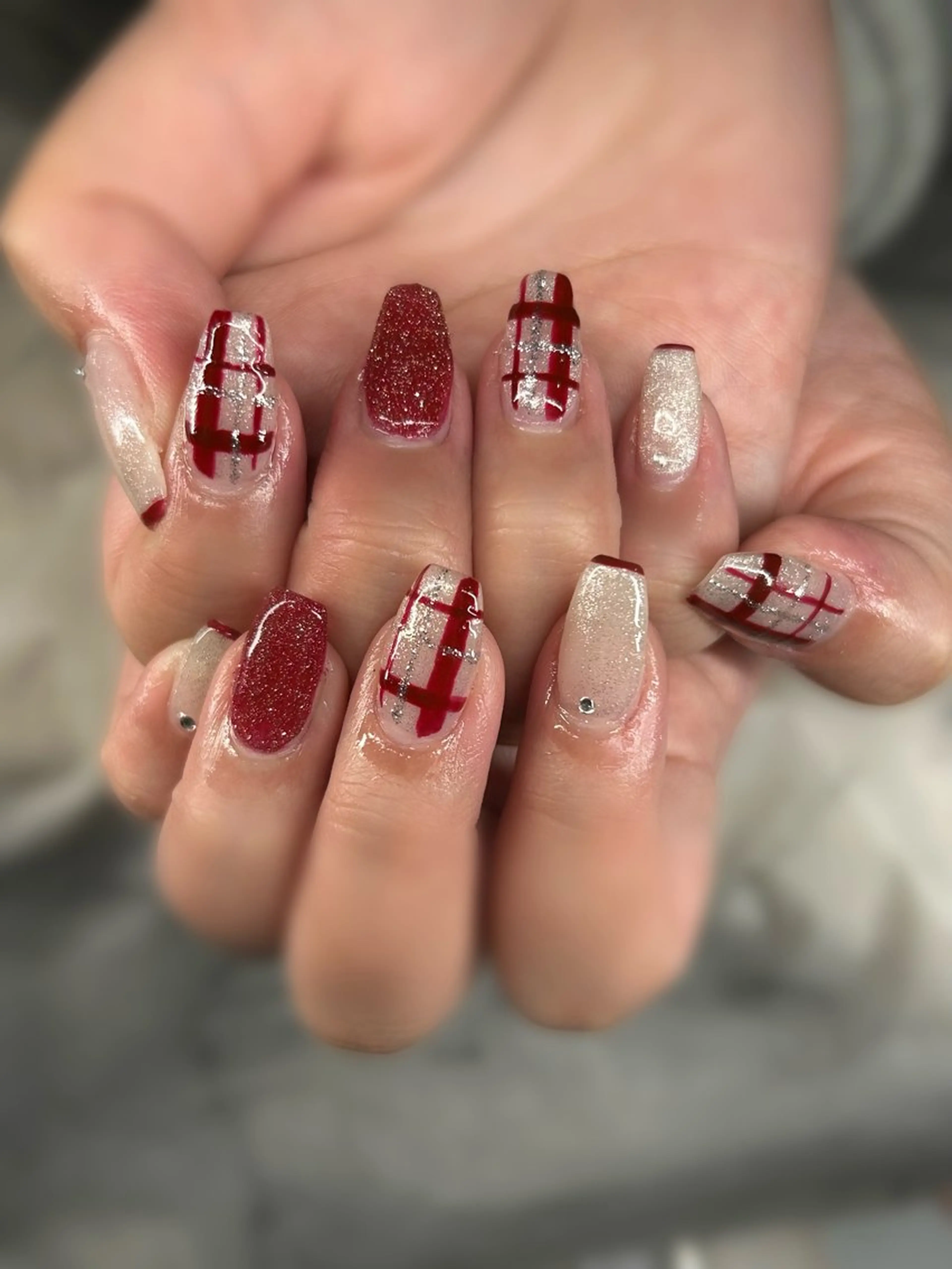 ネイル アートネイル マグネットネイル 長さ出し専門HALE NAIL さとうのネイルデザイン