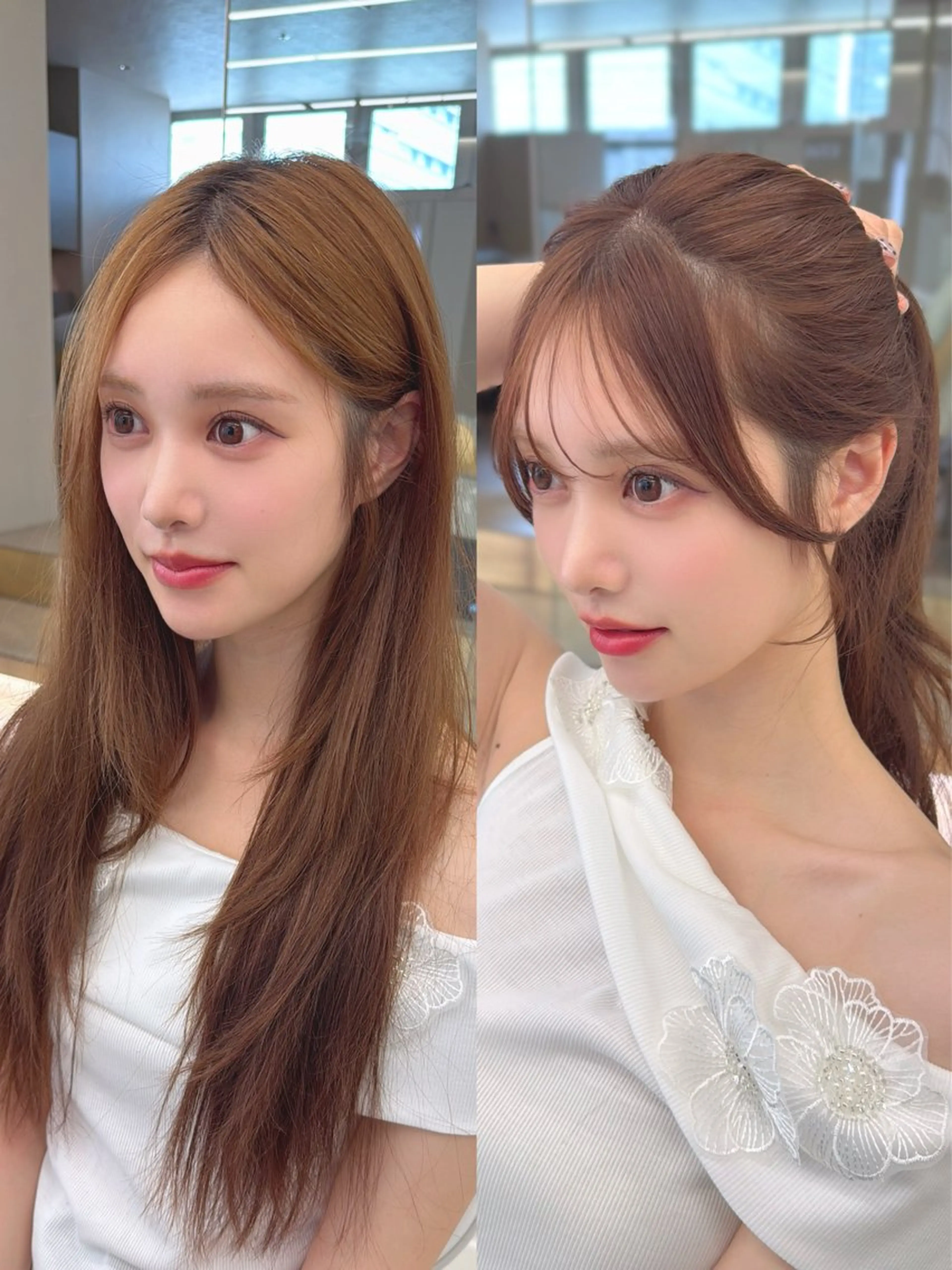 【🇰🇷❤︎似合わせ顔まわり❤︎🇰🇷】顔周りカットの写真