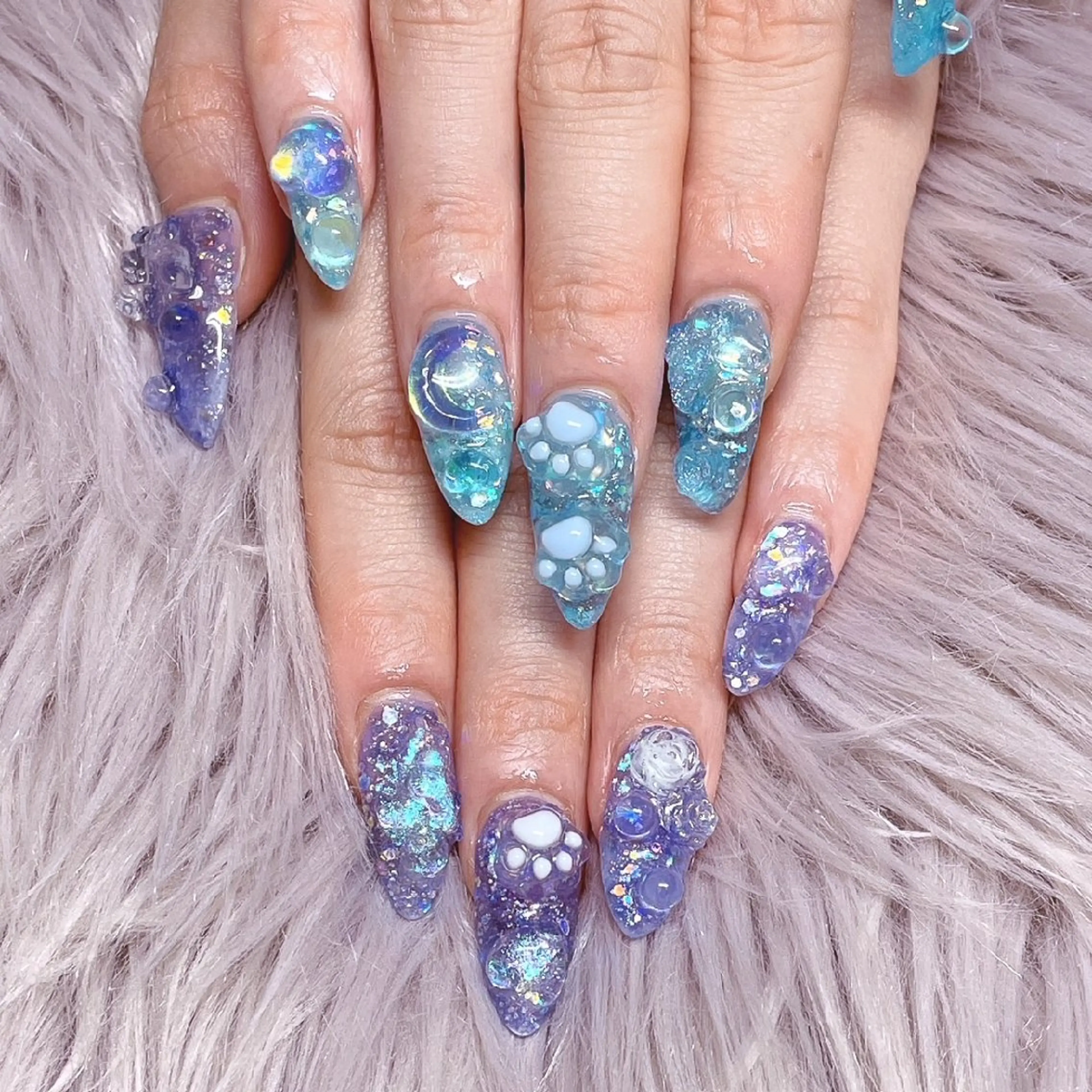 ネイル 稲垣 江梨花のネイルデザイン