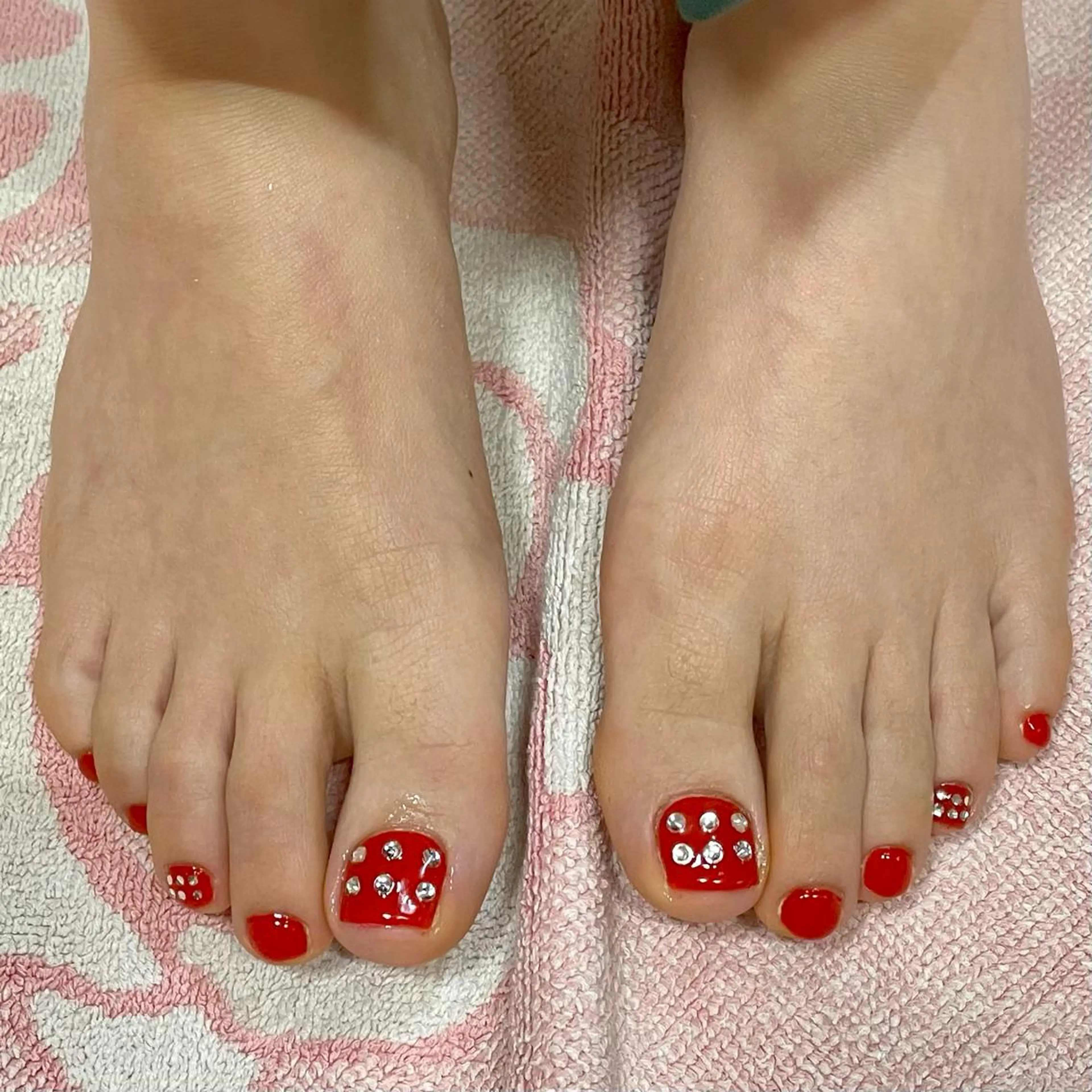 ネイル フットネイル 奥園 良恵のネイルデザイン