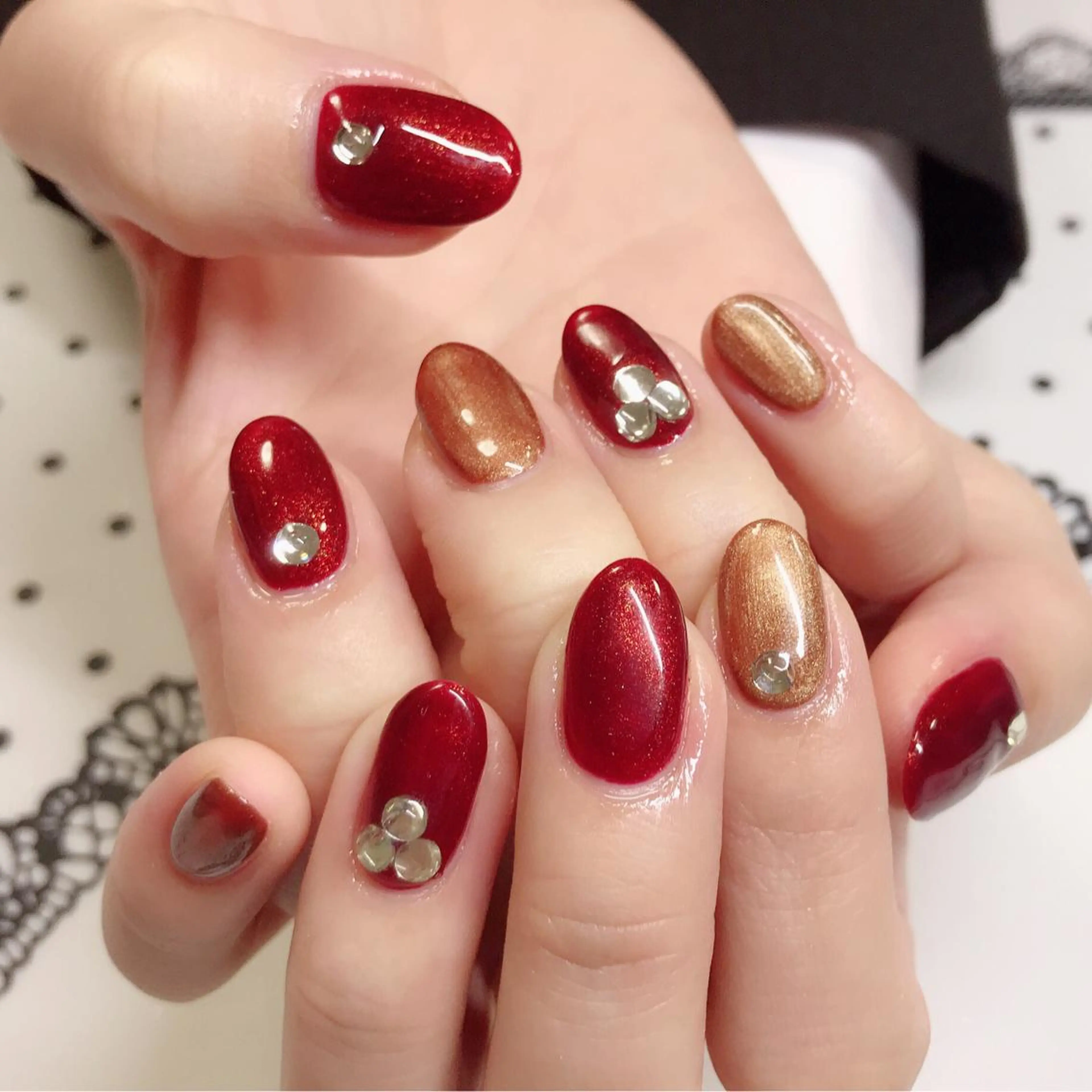 カラー ネイル Q Free nailsのネイルデザイン