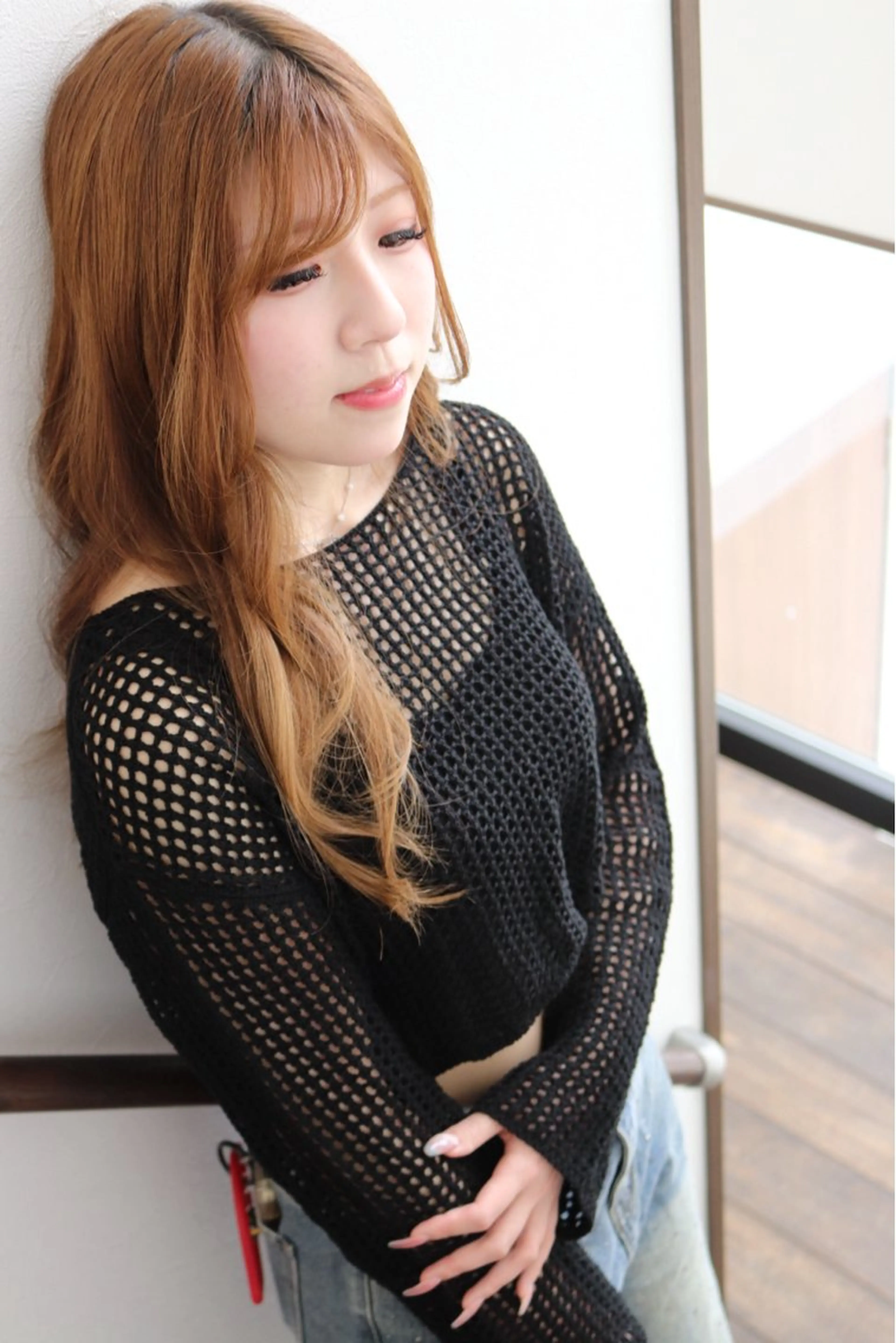 ロング カラー ヘアカラー 穴澤 大地のヘアスタイル