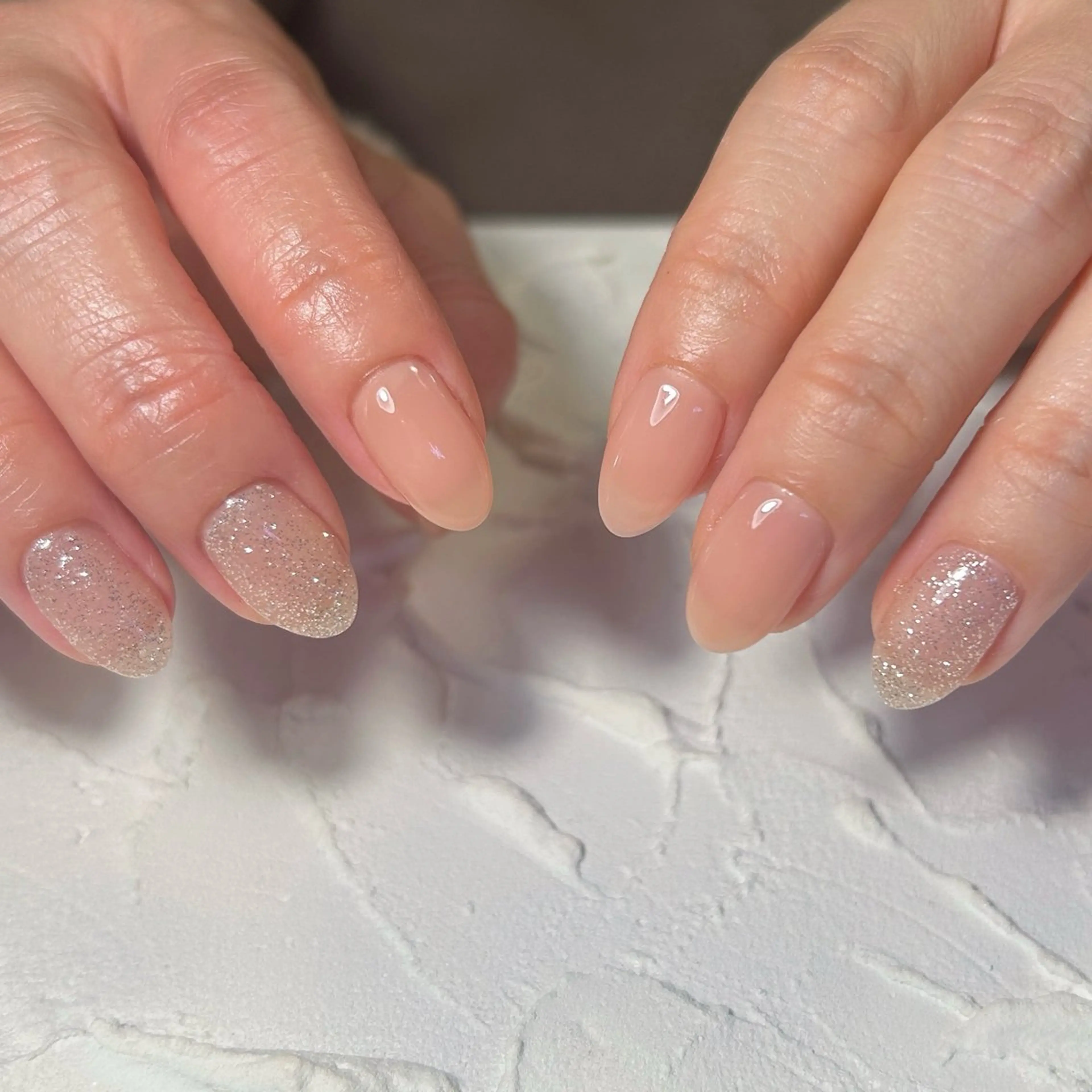 ネイル フラッシュネイル ワンカラーネイル ハンドネイル Lofinails ちひろのネイルデザイン