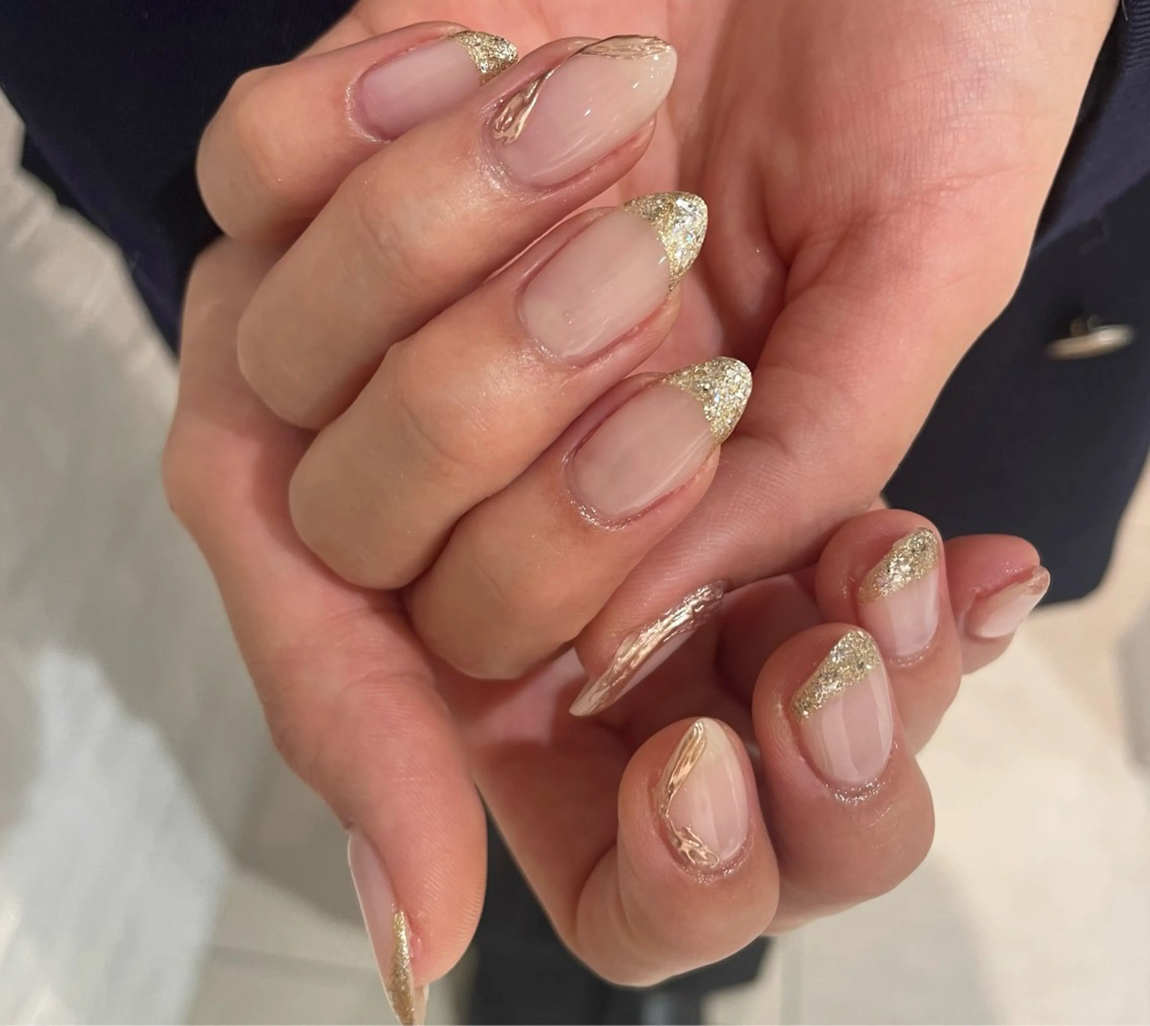 ミディアム 尾張 玖羽のネイルデザイン