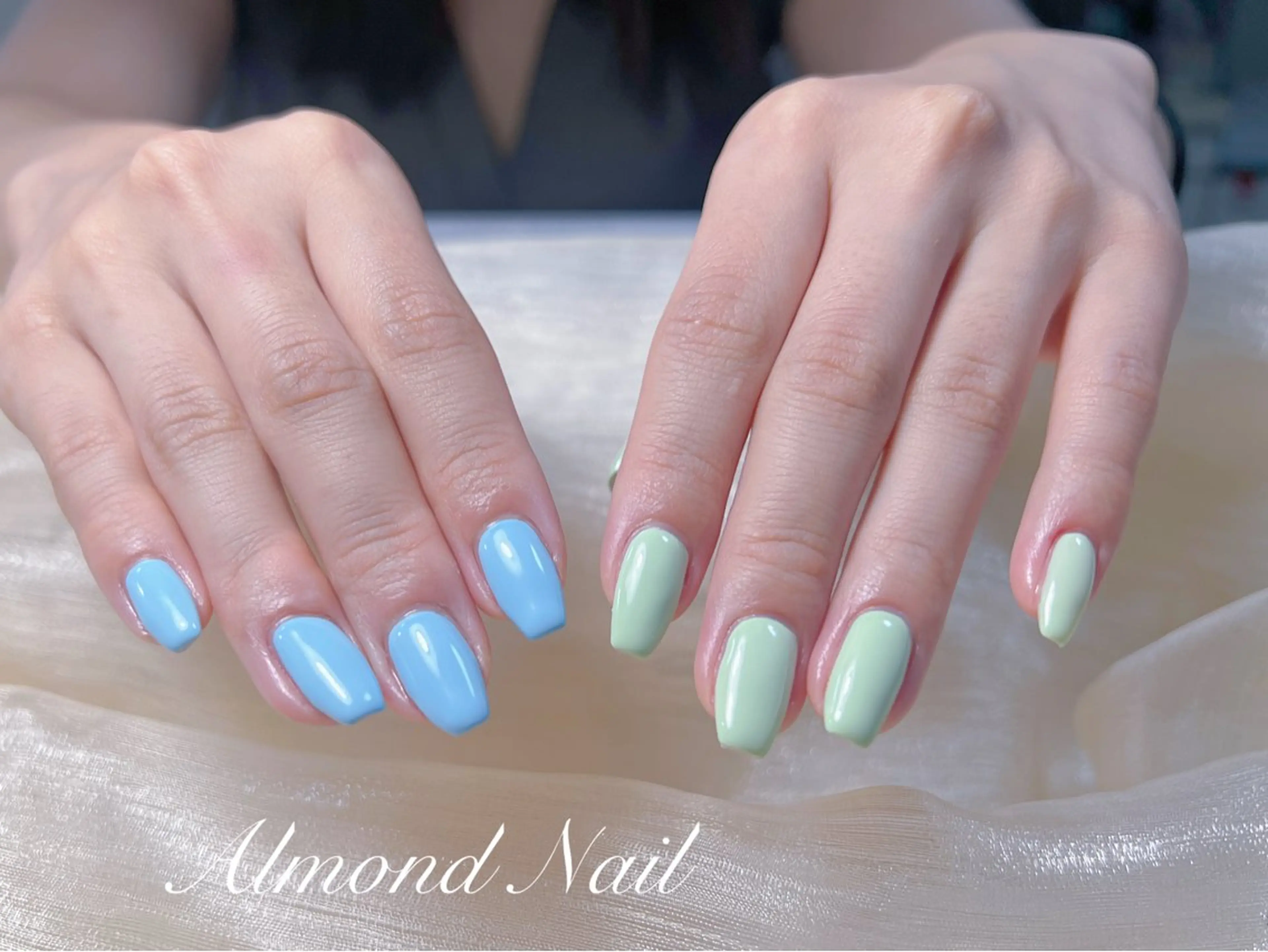 ネイル ハンドネイル Almond Nail 亀戸のネイルデザイン