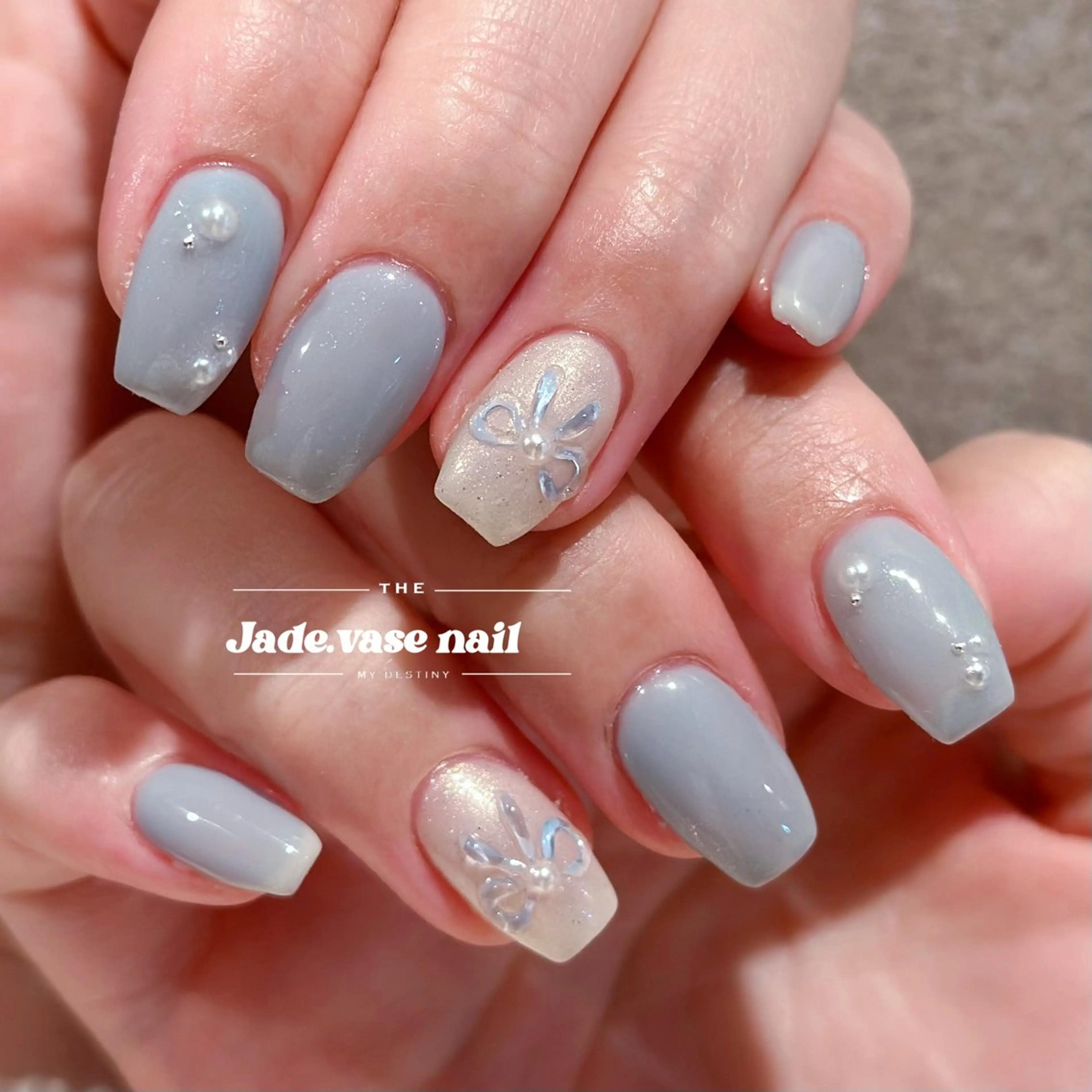 ネイル ハンドネイル ハンドケア ✰Jade.vase 银座のネイルデザイン