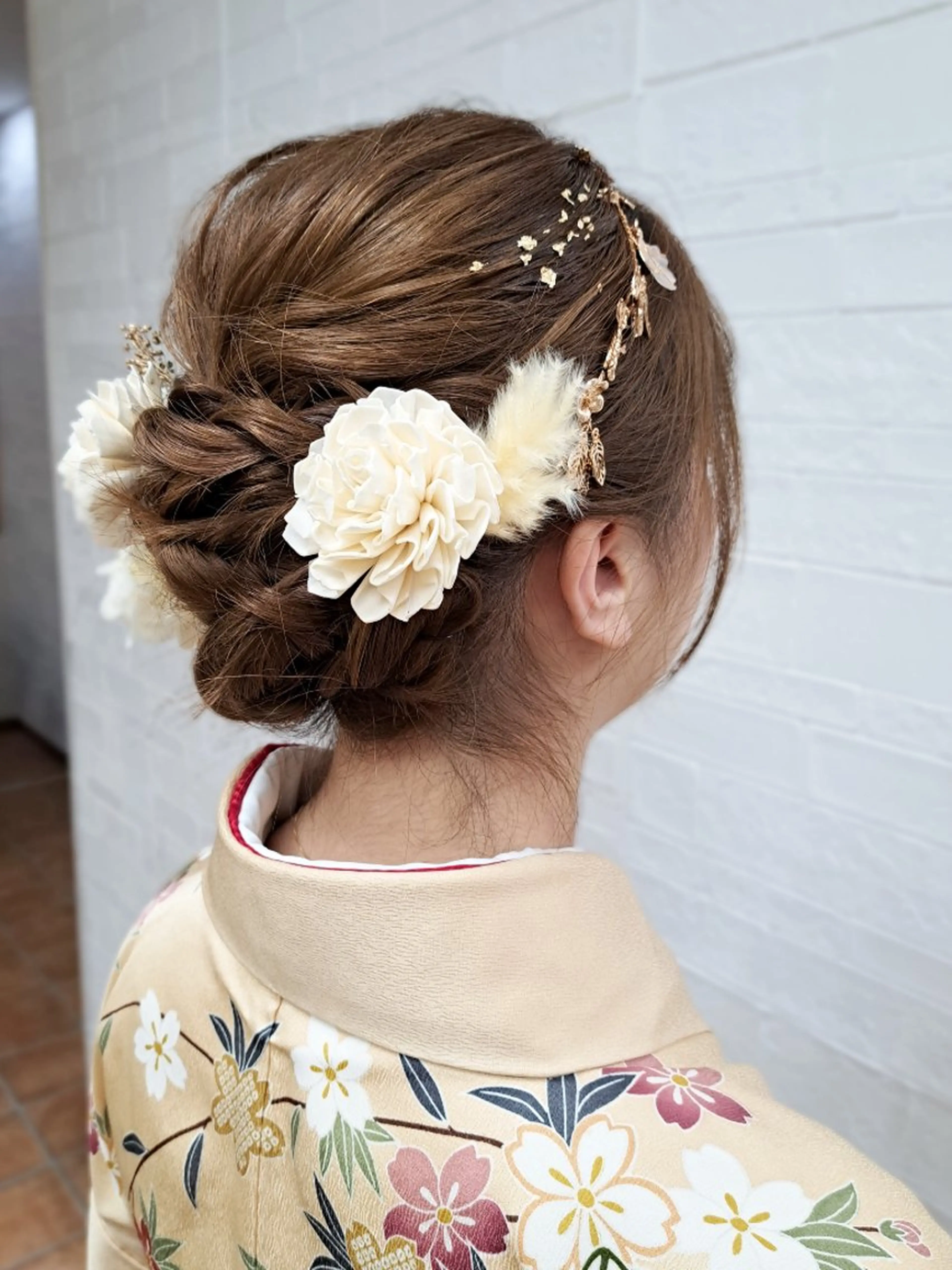 ヘアアレンジ 卒業式のヘアスタイル 💜𝑳𝑼𝑵𝑨 🌻母良田愛美🌻のヘアスタイル