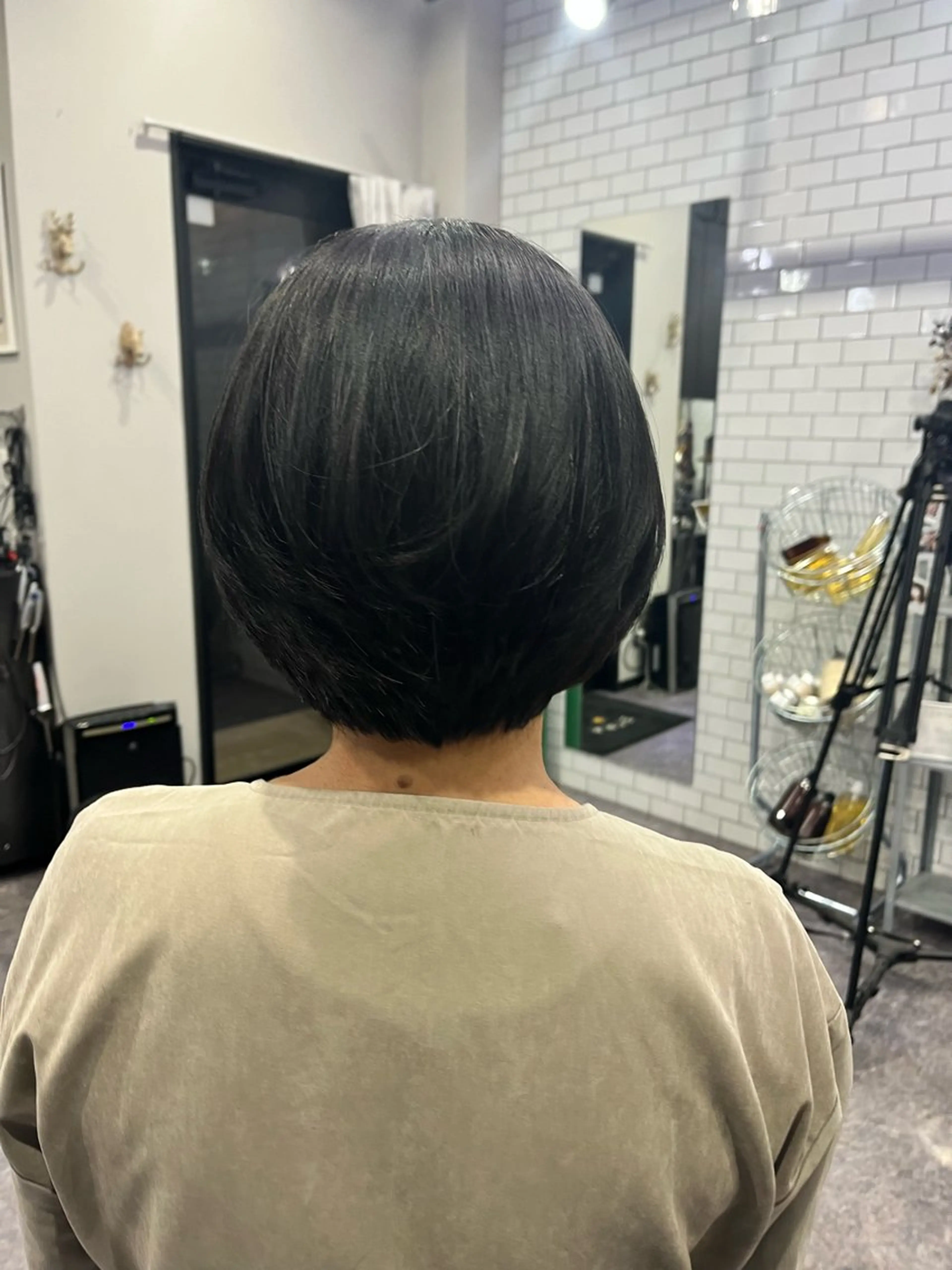 ショート カット 友滝 真菜美のヘアスタイル