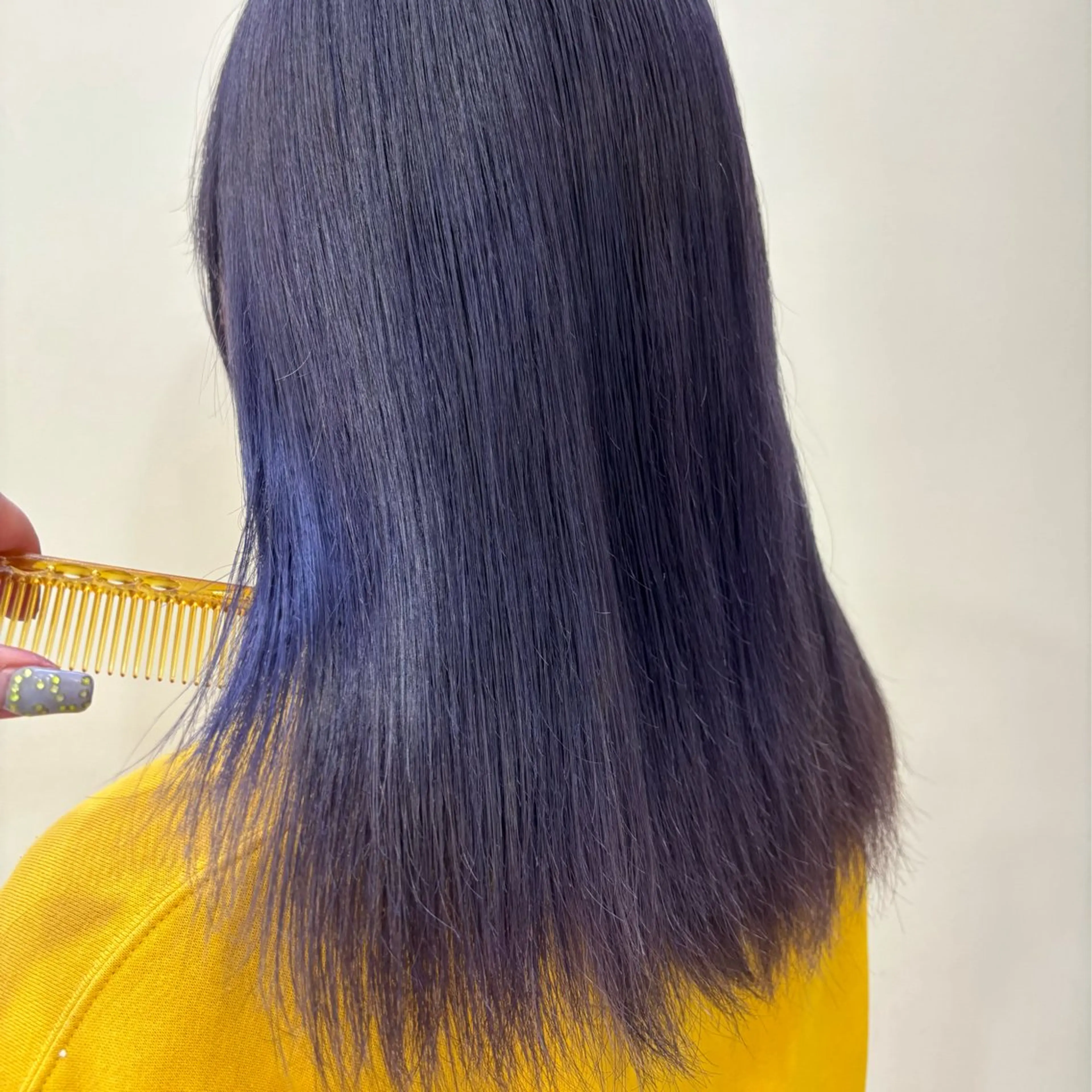 ロング カラー ブルーカラー ブルーラベンダー ラベンダーカラー シルバー 🎀レイヤー/ カラー🐕🦺anのヘアスタイル