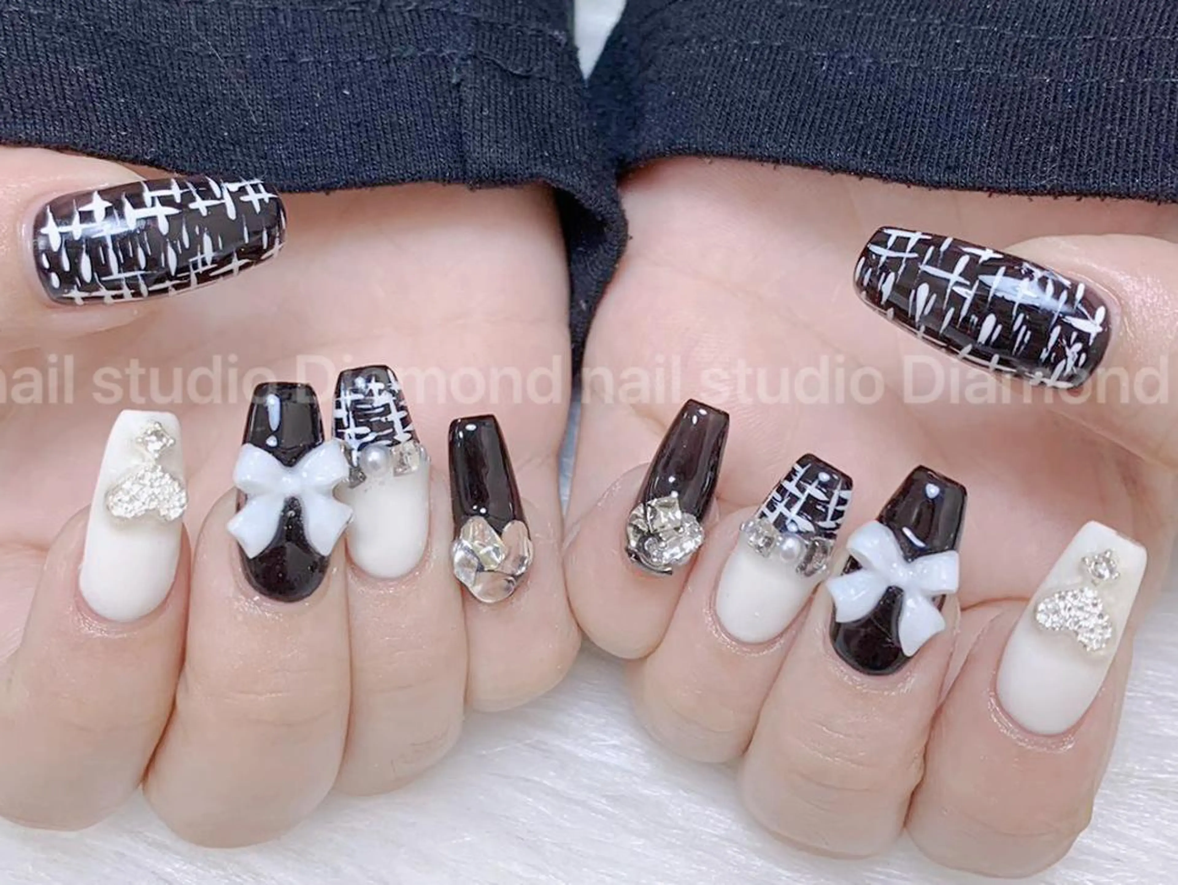 ネイル ハンドネイル DIAMOND Nail🍒のネイルデザイン