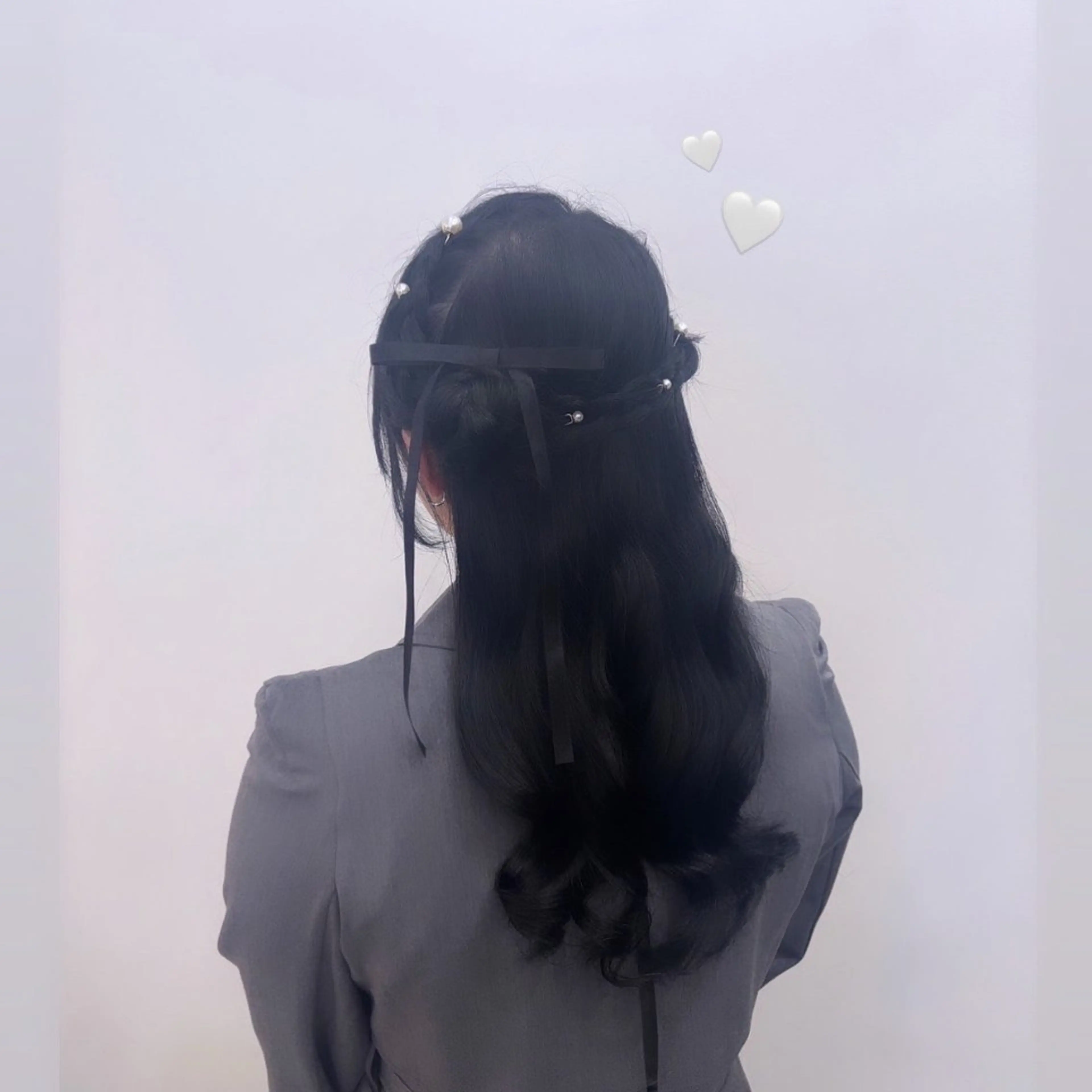 ロング 大塚 華のヘアスタイル