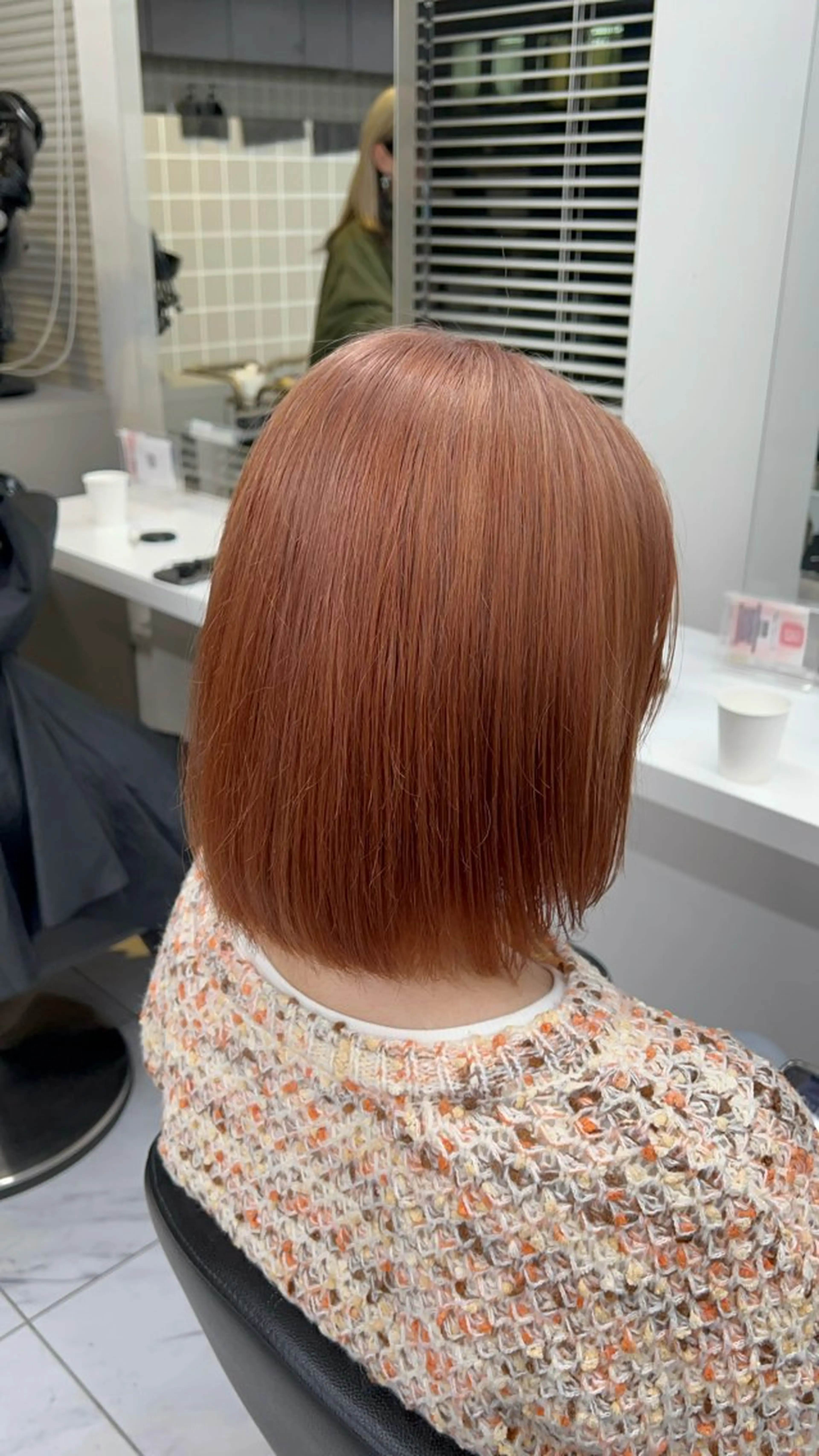 ショート カラー ヘアカラー 韓国レイヤーカット /REIのヘアスタイル