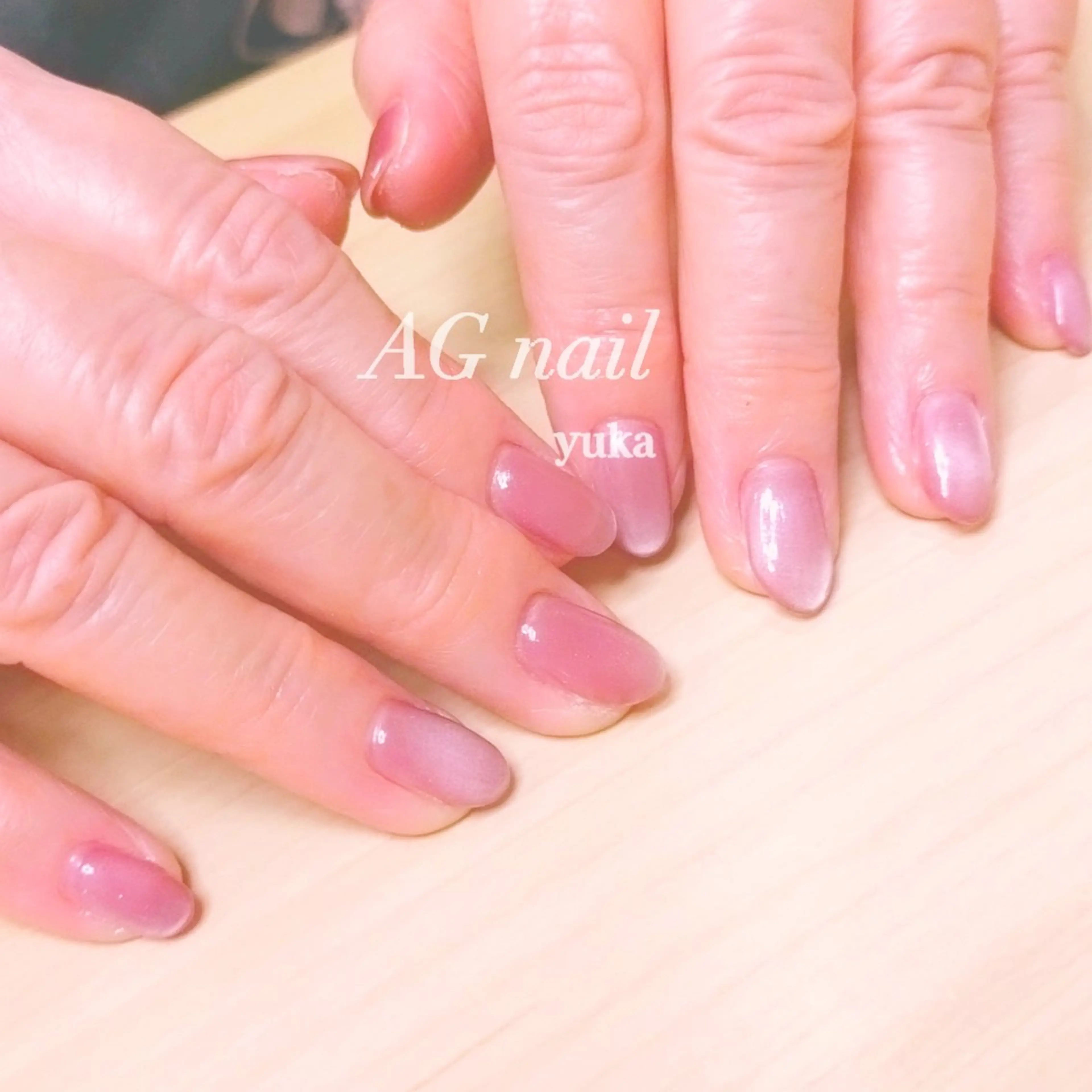 ネイル マグネットネイル マグネットワンカラー ワンカラーネイル AG nail 〚　yuka　〛のネイルデザイン
