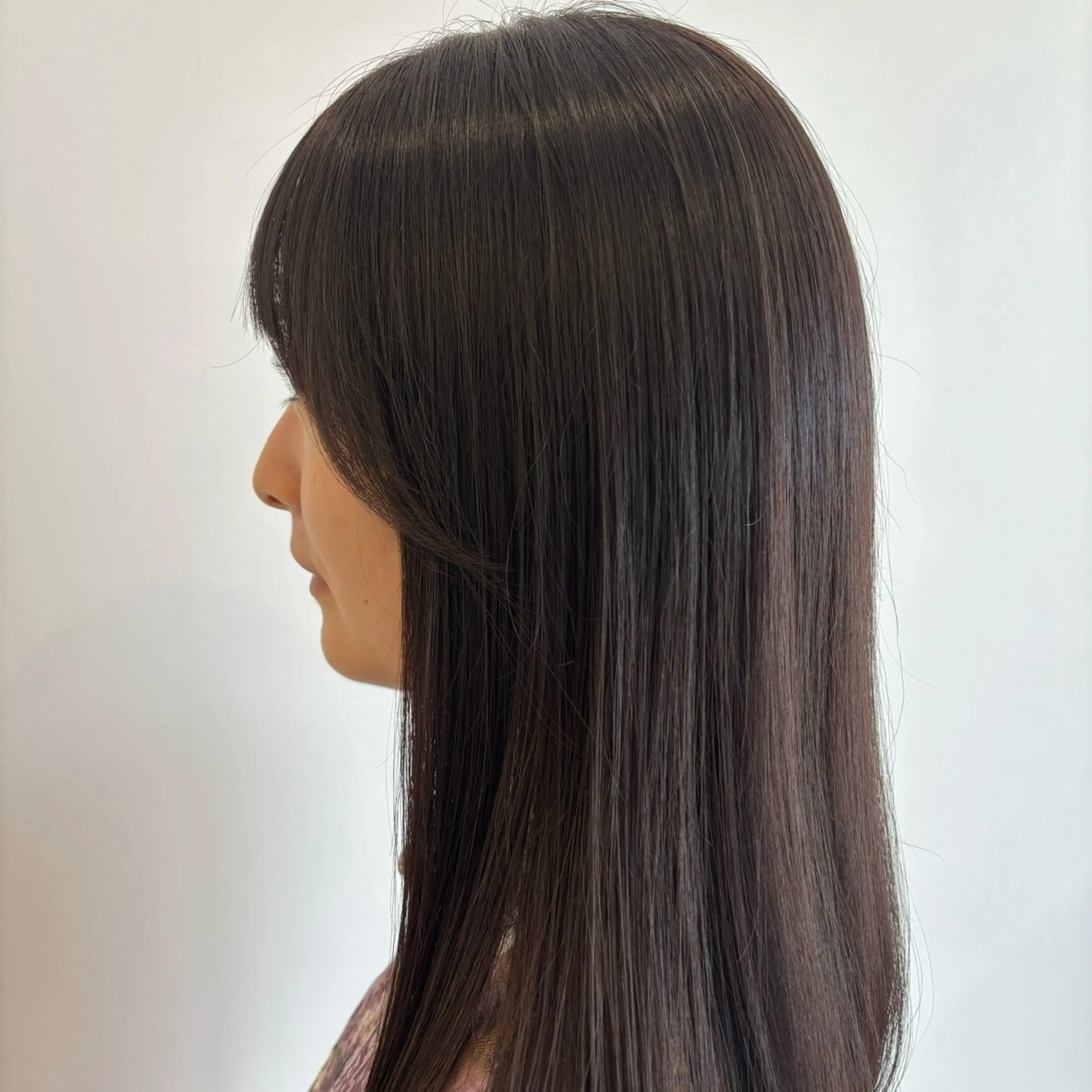 セミロング キッズ 【ﾏﾏを応援📣】託 児ｱﾘ美容室❣️横田のヘアスタイル