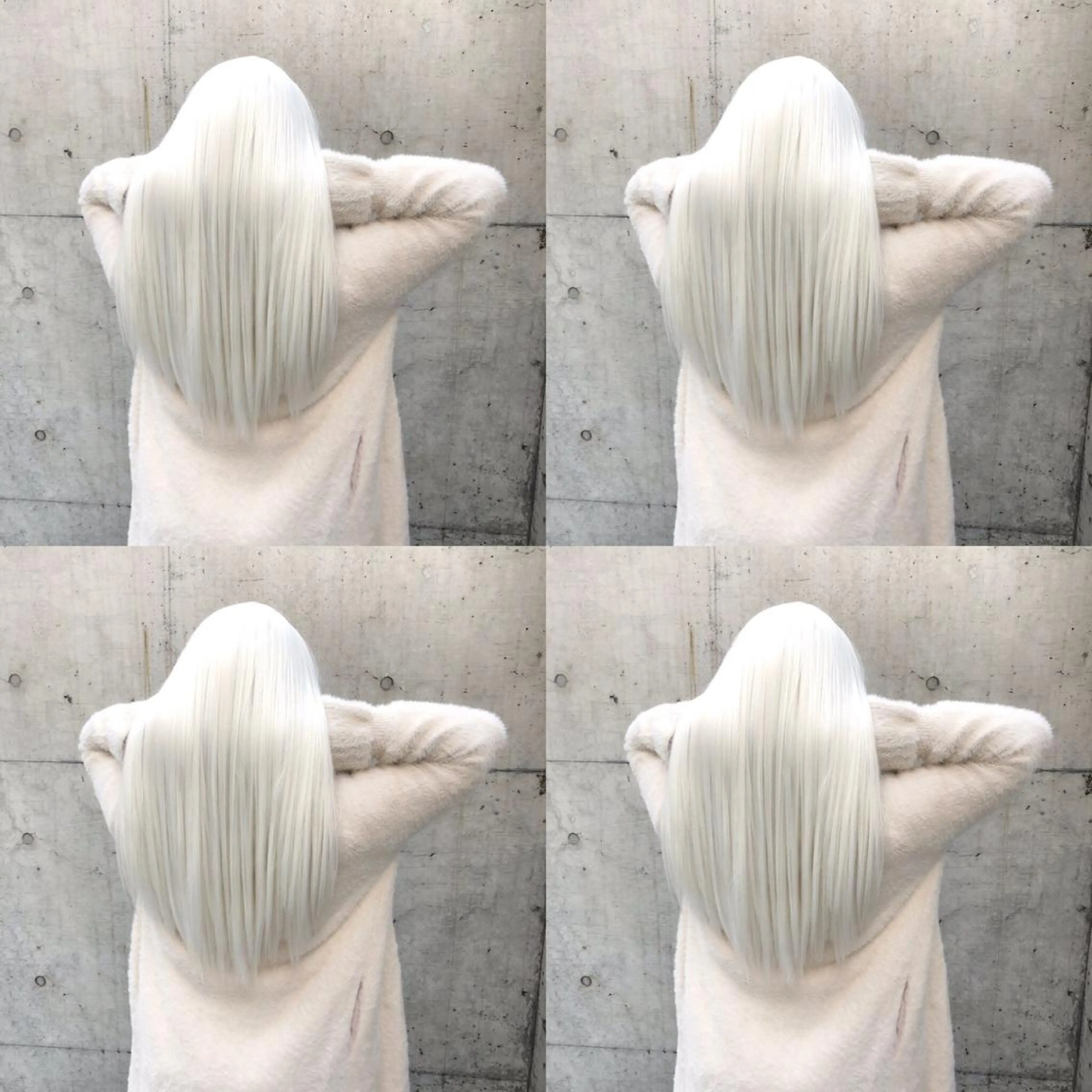 ロング カラー カット ヘアカラー トリートメント ヘアセット 韓国レイヤーカット/ 儚げカラーチナツのヘアスタイル