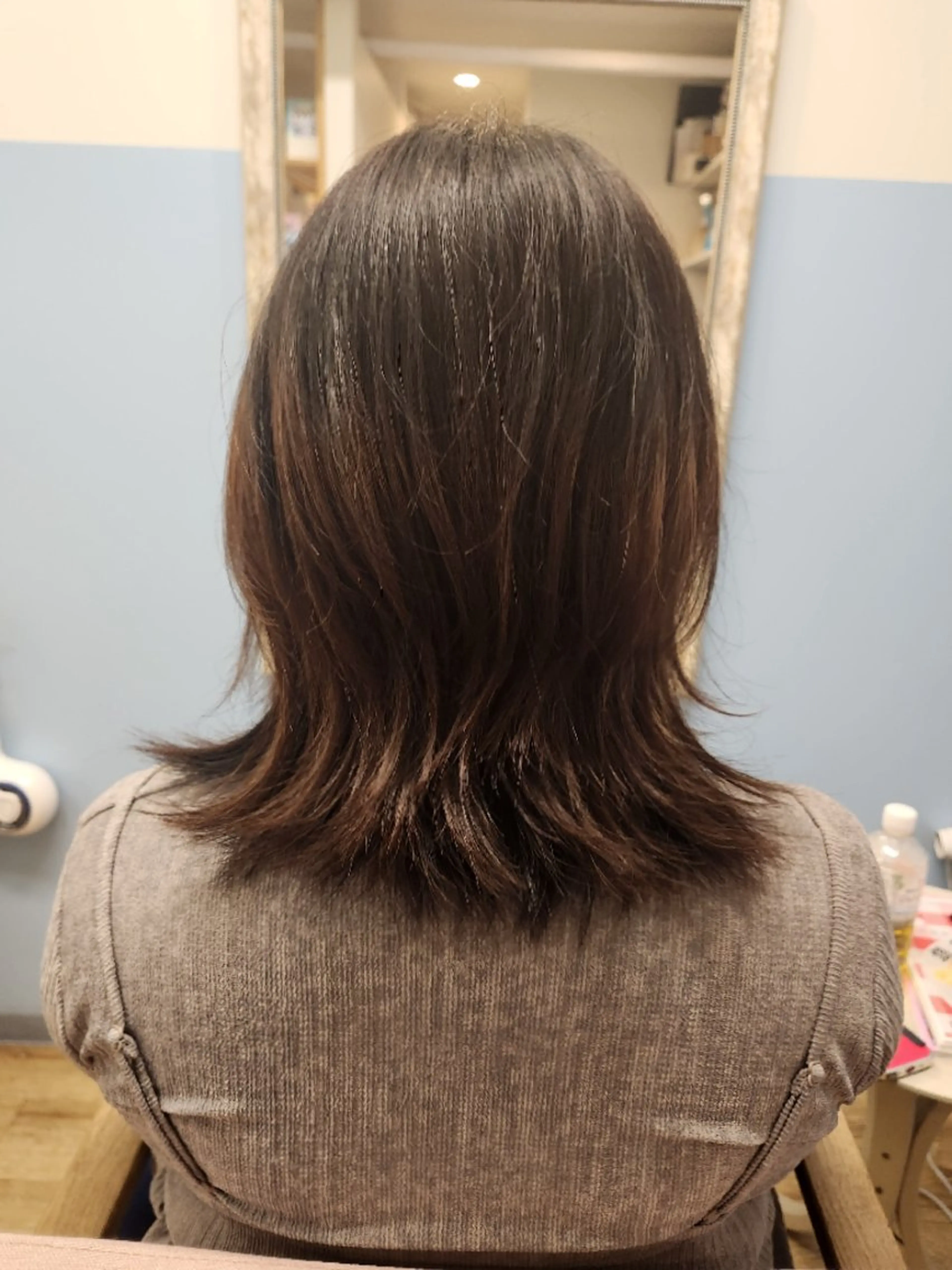 ミディアム のむら りさのヘアスタイル