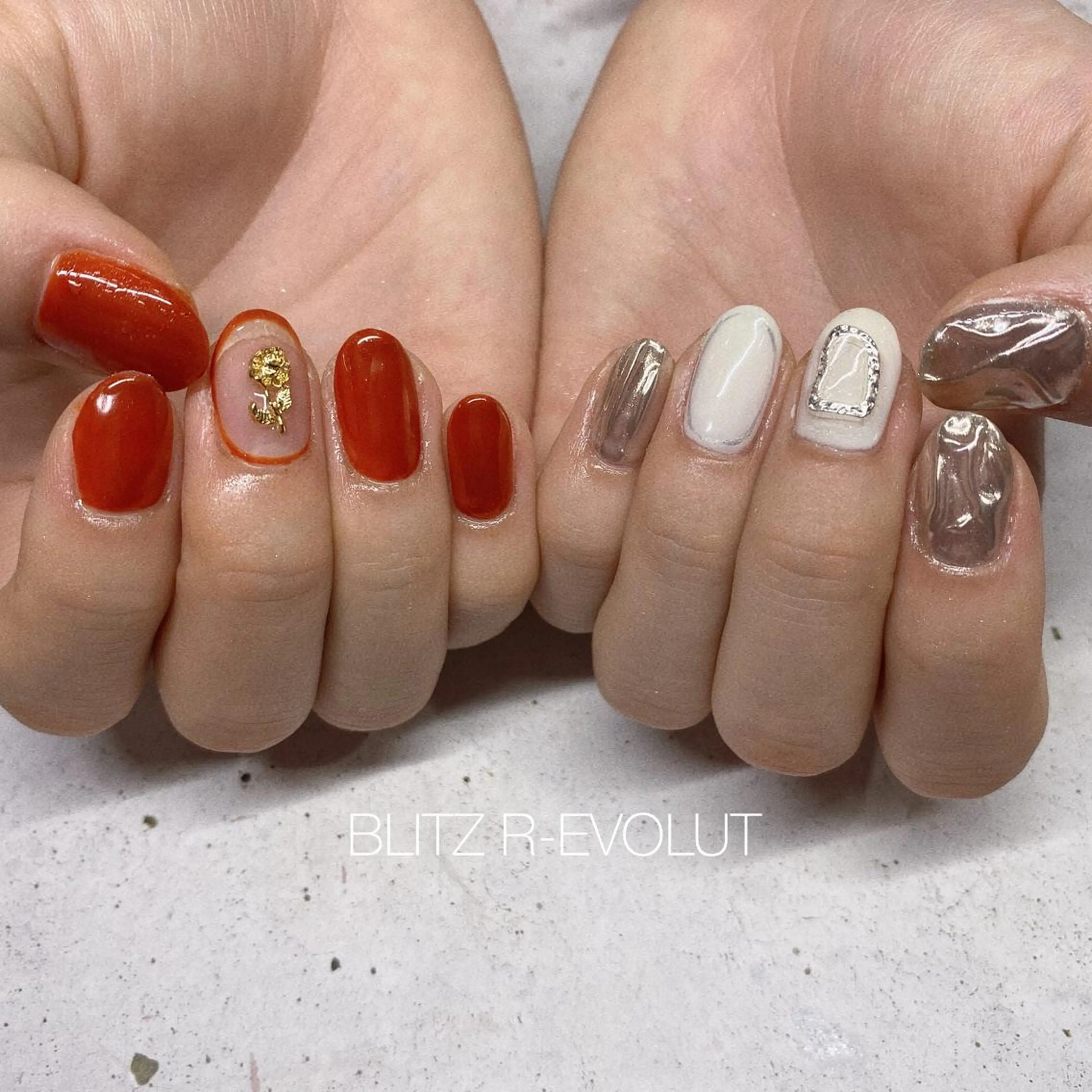 ネイル ☁️BLITZ 🎀笠原雪音🎀のネイルデザイン