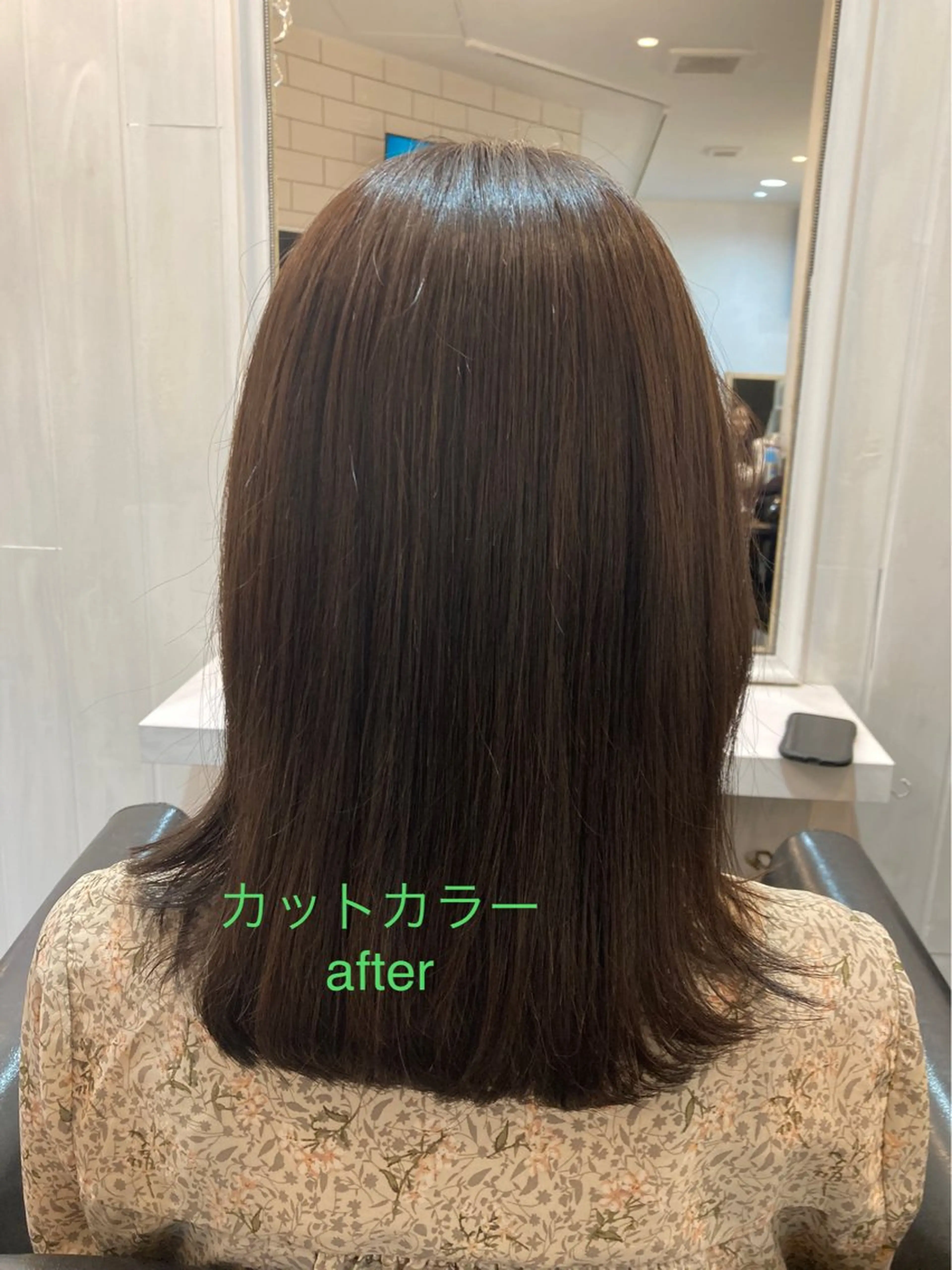 ロング カラー ブルーカラー ブルーグレー ブルーグレージュ グレージュ オレンジ JUNO HAIR SALON所属・RuCOR. yuriのヘアスタイル