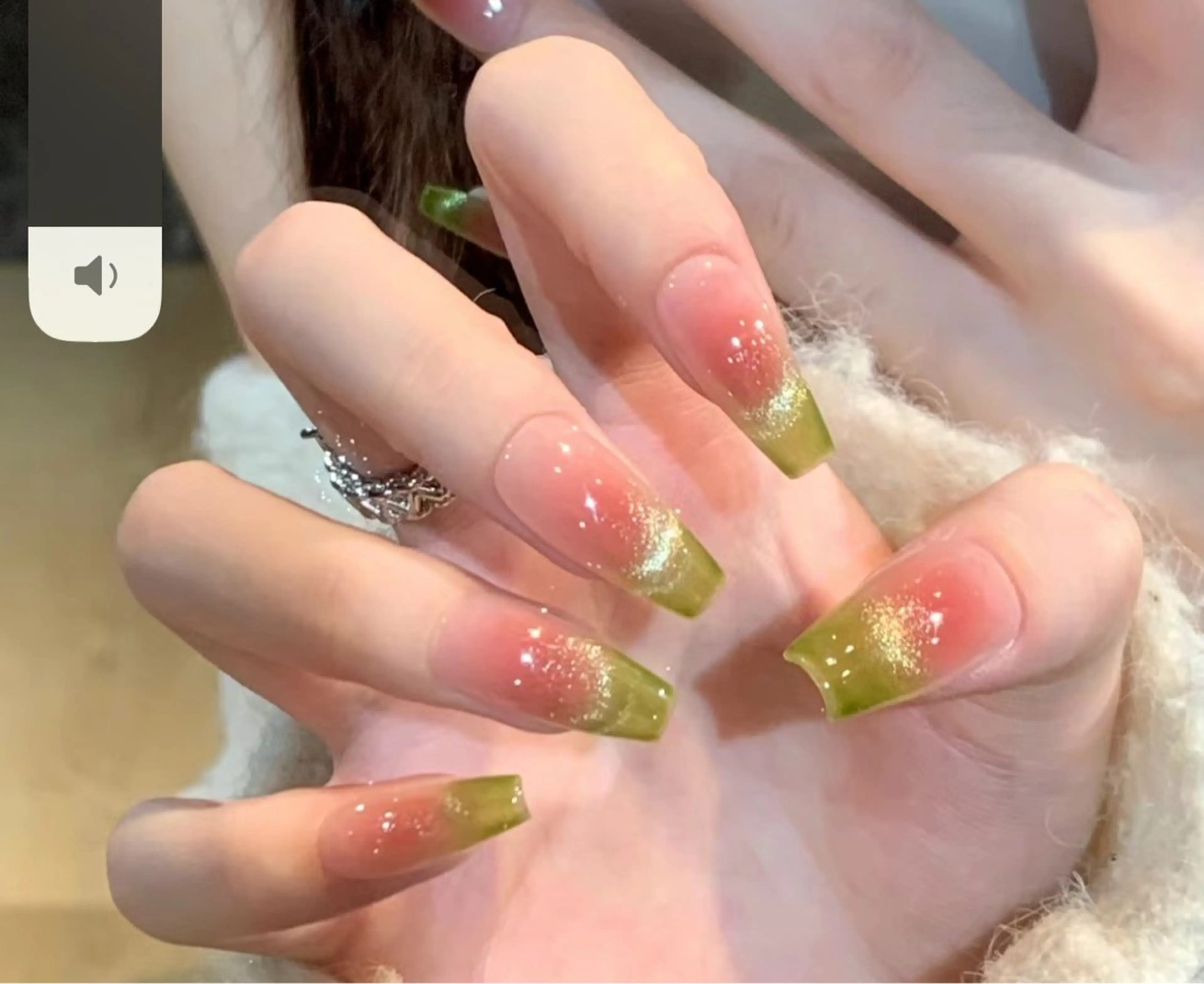 ネイル ETERNA Nail 銀座店【パラジェル/フィルイン/チップ長さだし/マグネット/ニュアンス】所属・ア カリのネイルデザイン