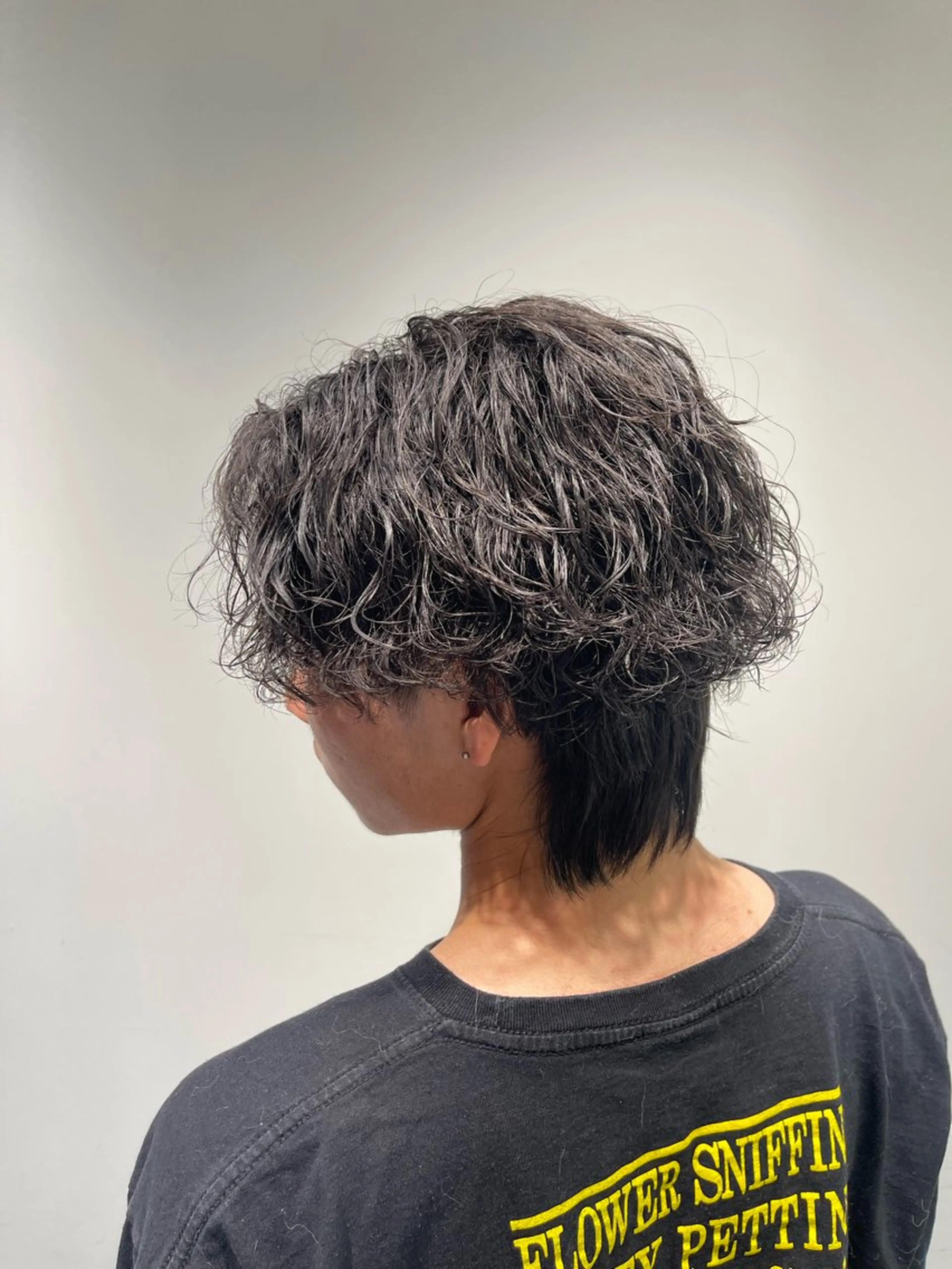 ミディアム パーマ メンズ カット パーマ 🌀大翔/ メンズパーマ🌀のヘアスタイル