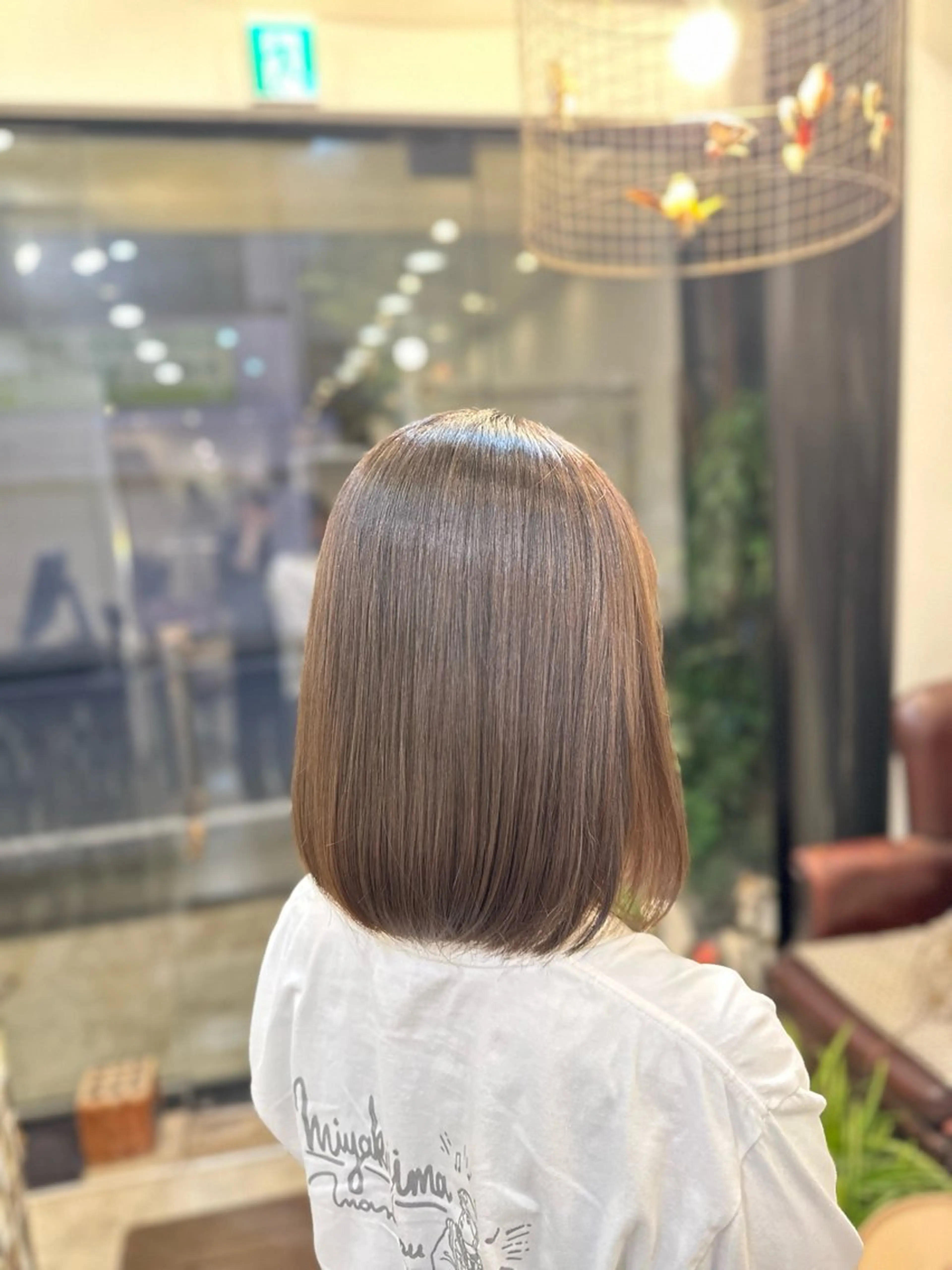 ミディアム カラー ヘアカラー トリートメント 村上 滉弥のヘアスタイル