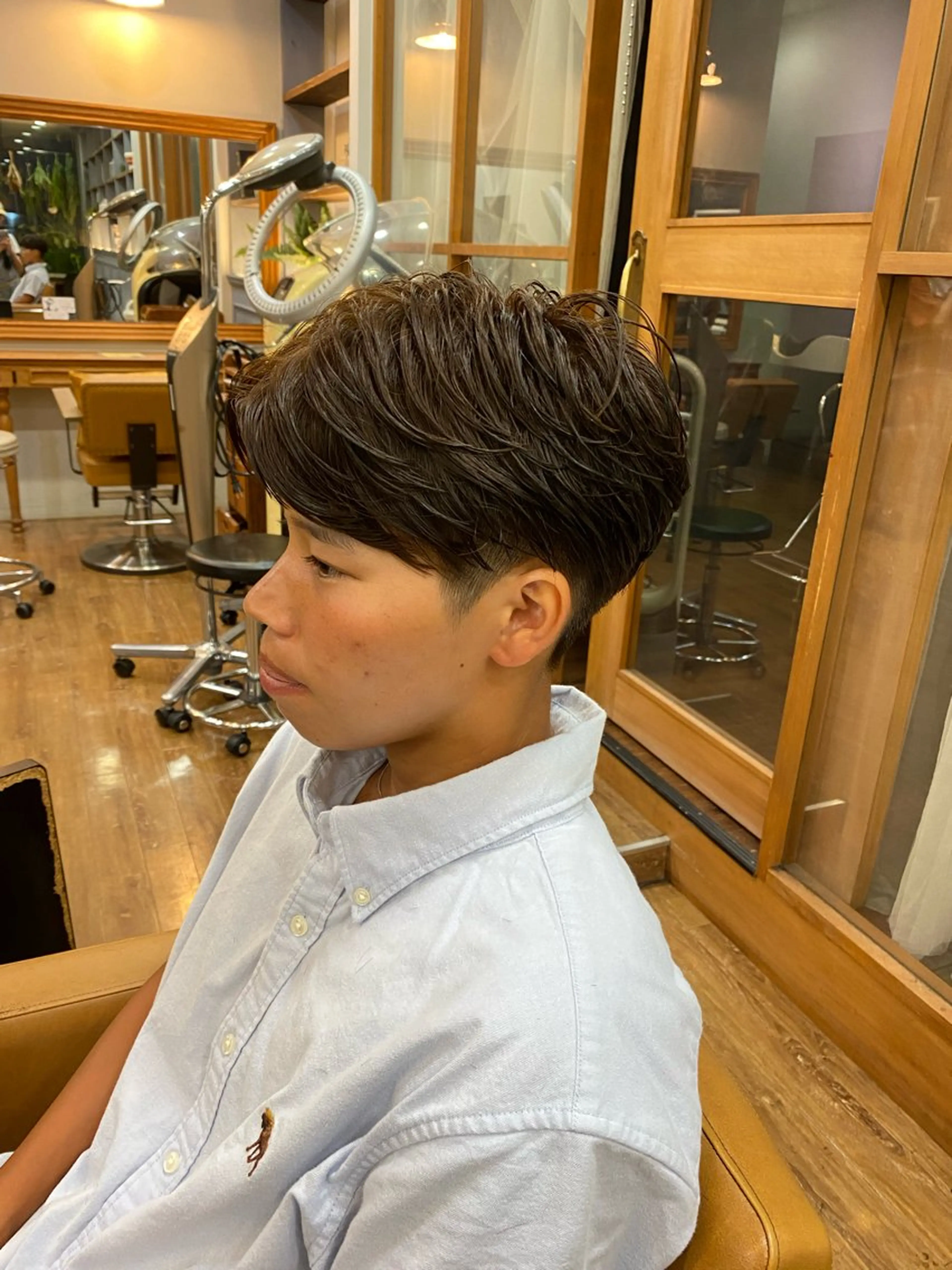 メンズ カット パーマ つじ みさきのヘアスタイル