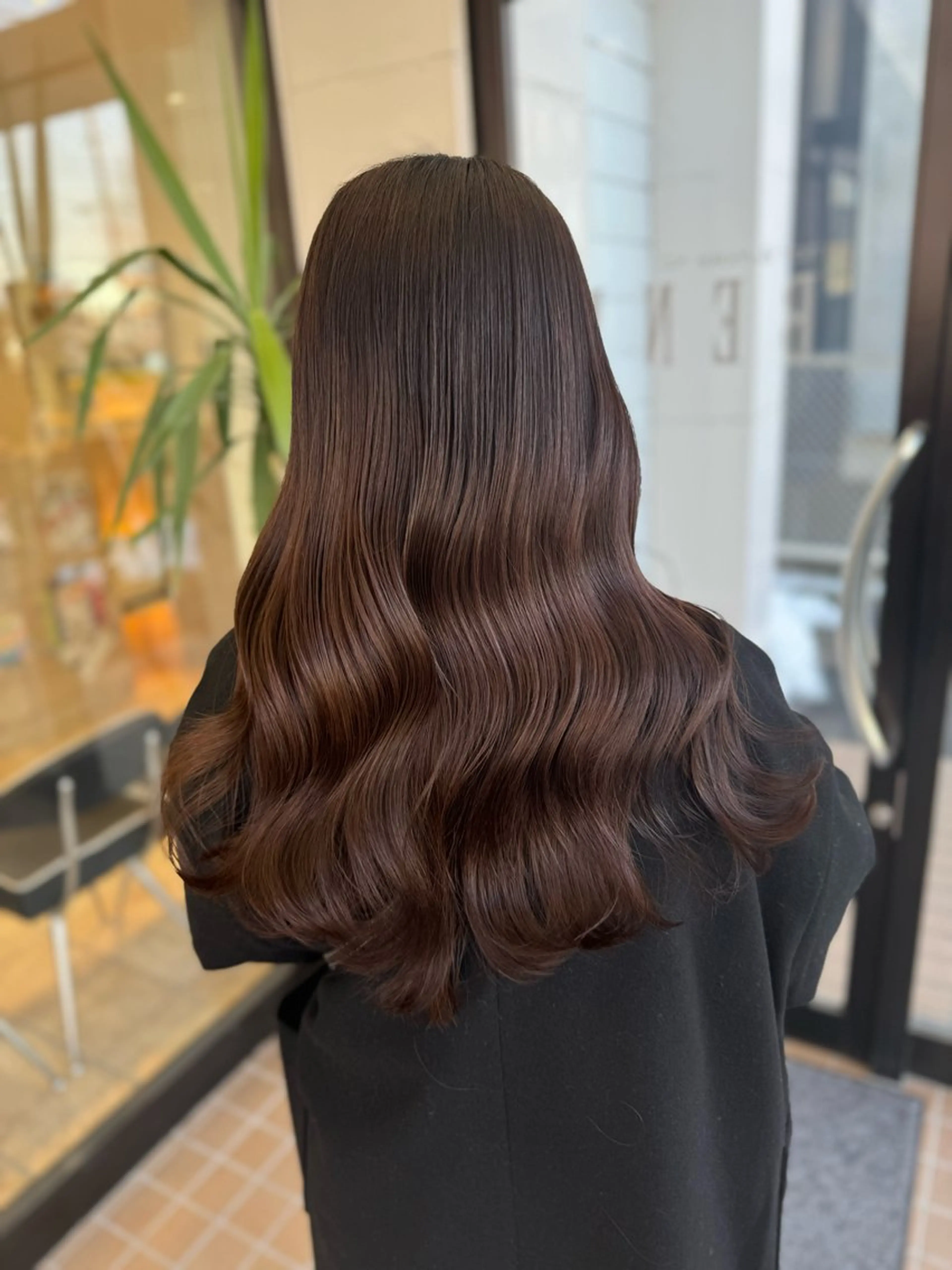 セミロング カット ヘアカラー トリートメント 🇰🇷韓国風顔周り NANAMI🇰🇷のヘアスタイル