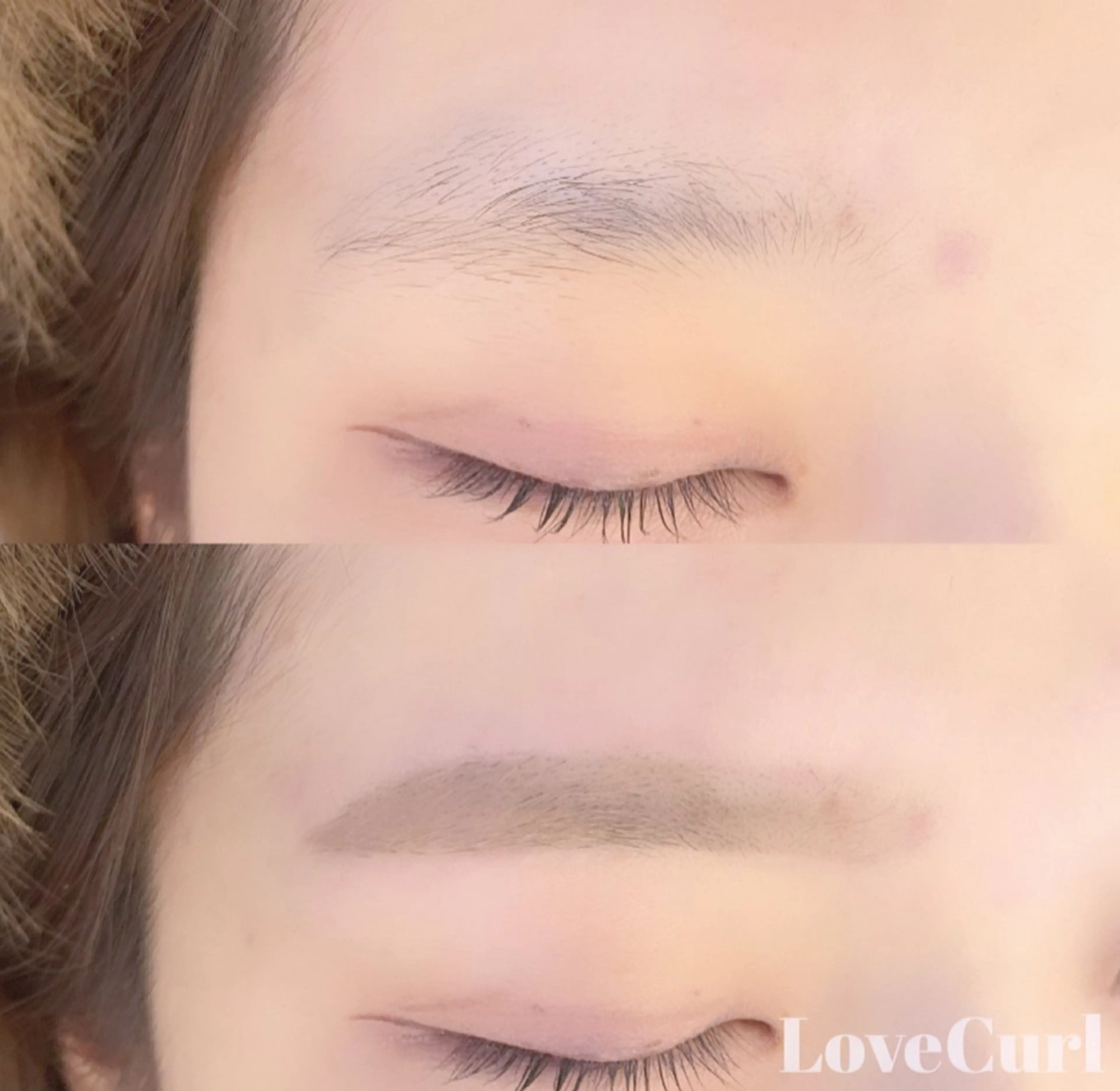 アイブロウ ワックス脱毛 眉カット しみず れいなのマツエク・マツパデザイン