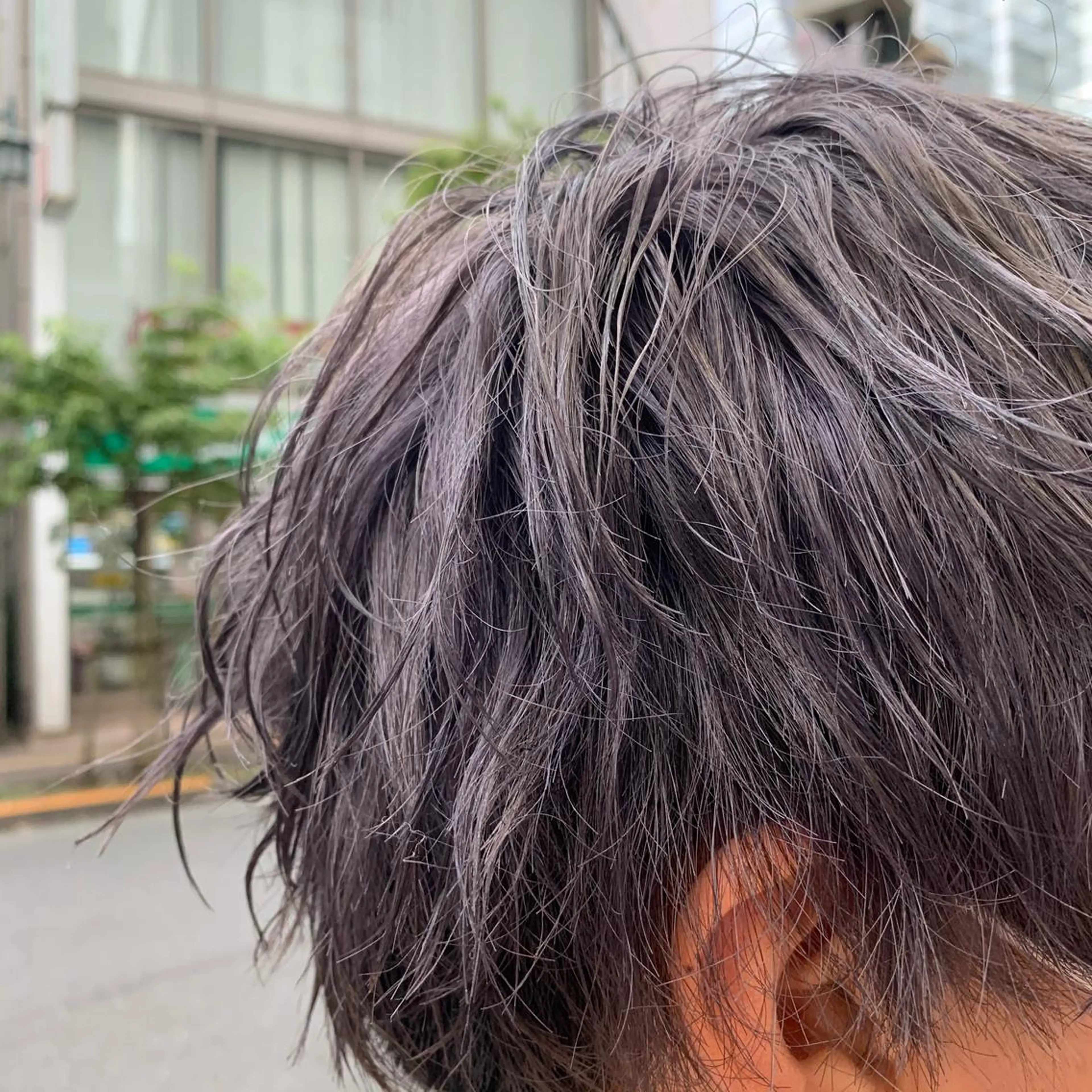 ショート メンズ ヘアカラー トリートメント 韓国ヘア🦋 MIYUのヘアスタイル