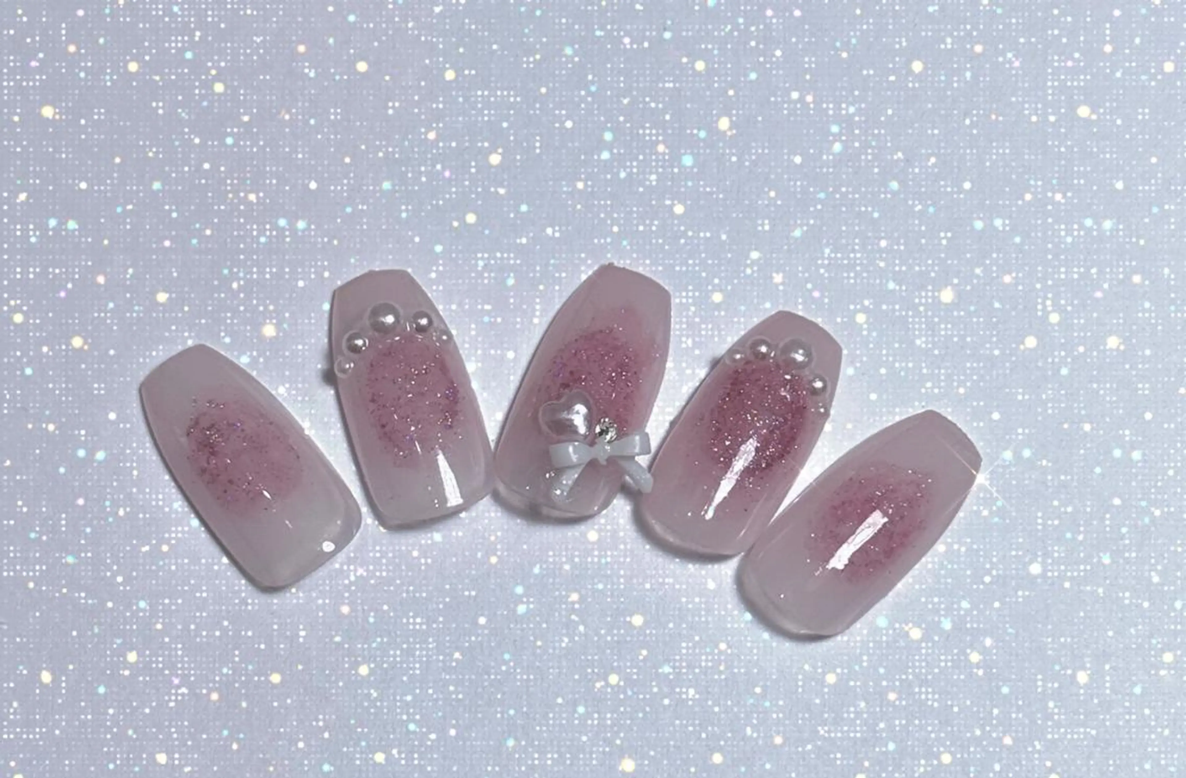 ネイル ハンドネイル parispink りおのネイルデザイン