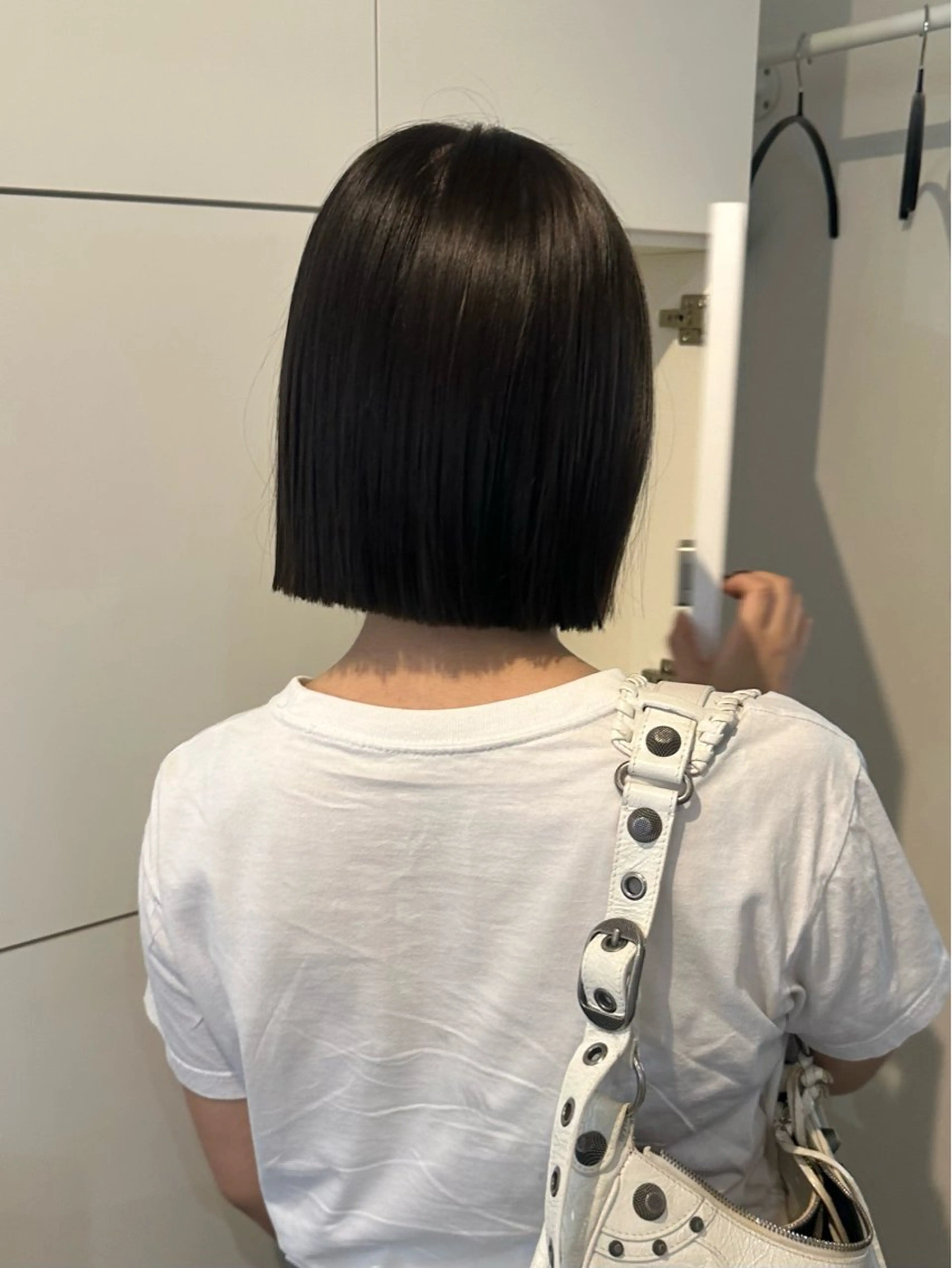 ショート カット レイヤー/ハイトーン WAKANAのヘアスタイル