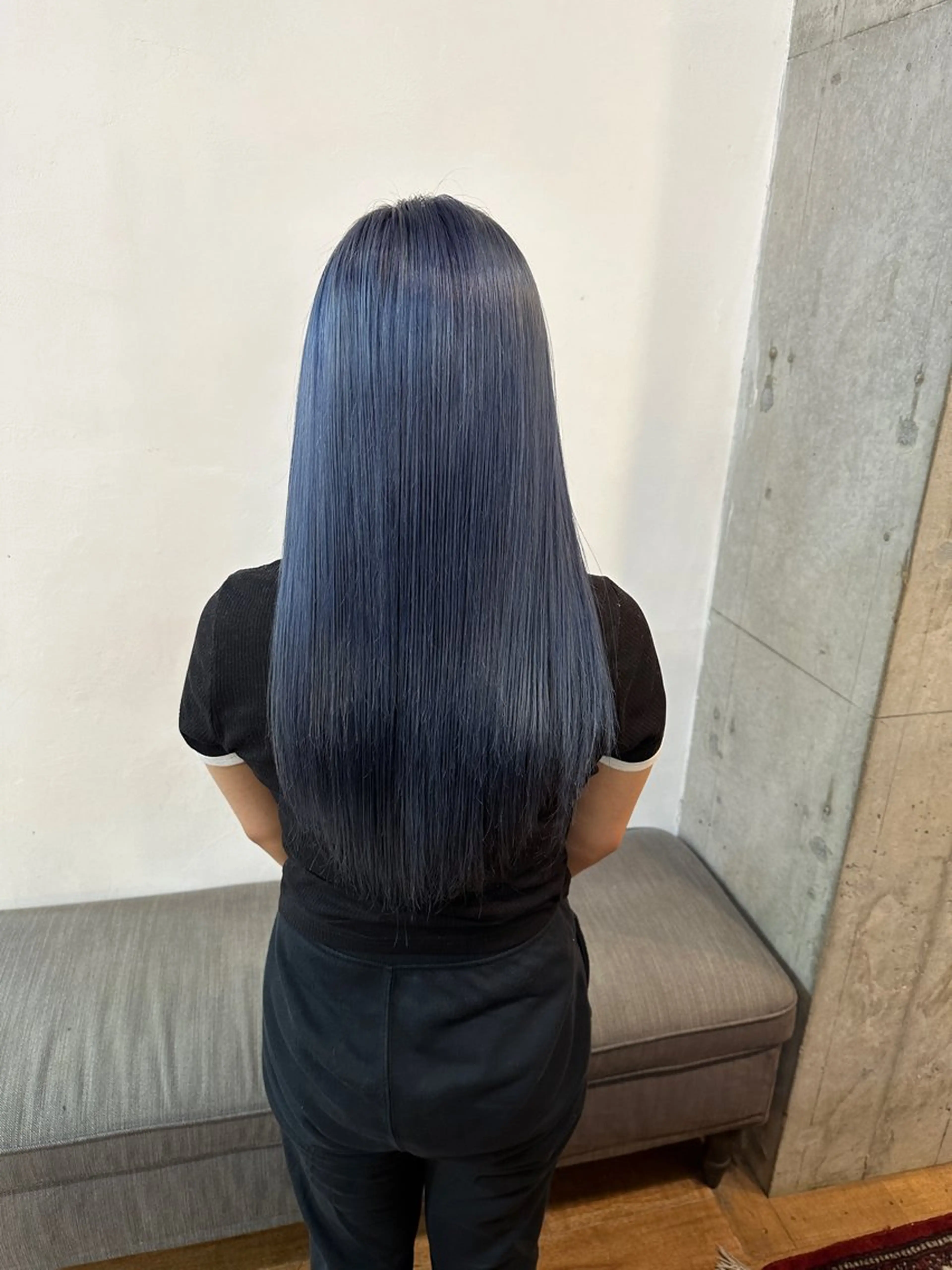 ロング カラー 渡邊 理央のヘアスタイル