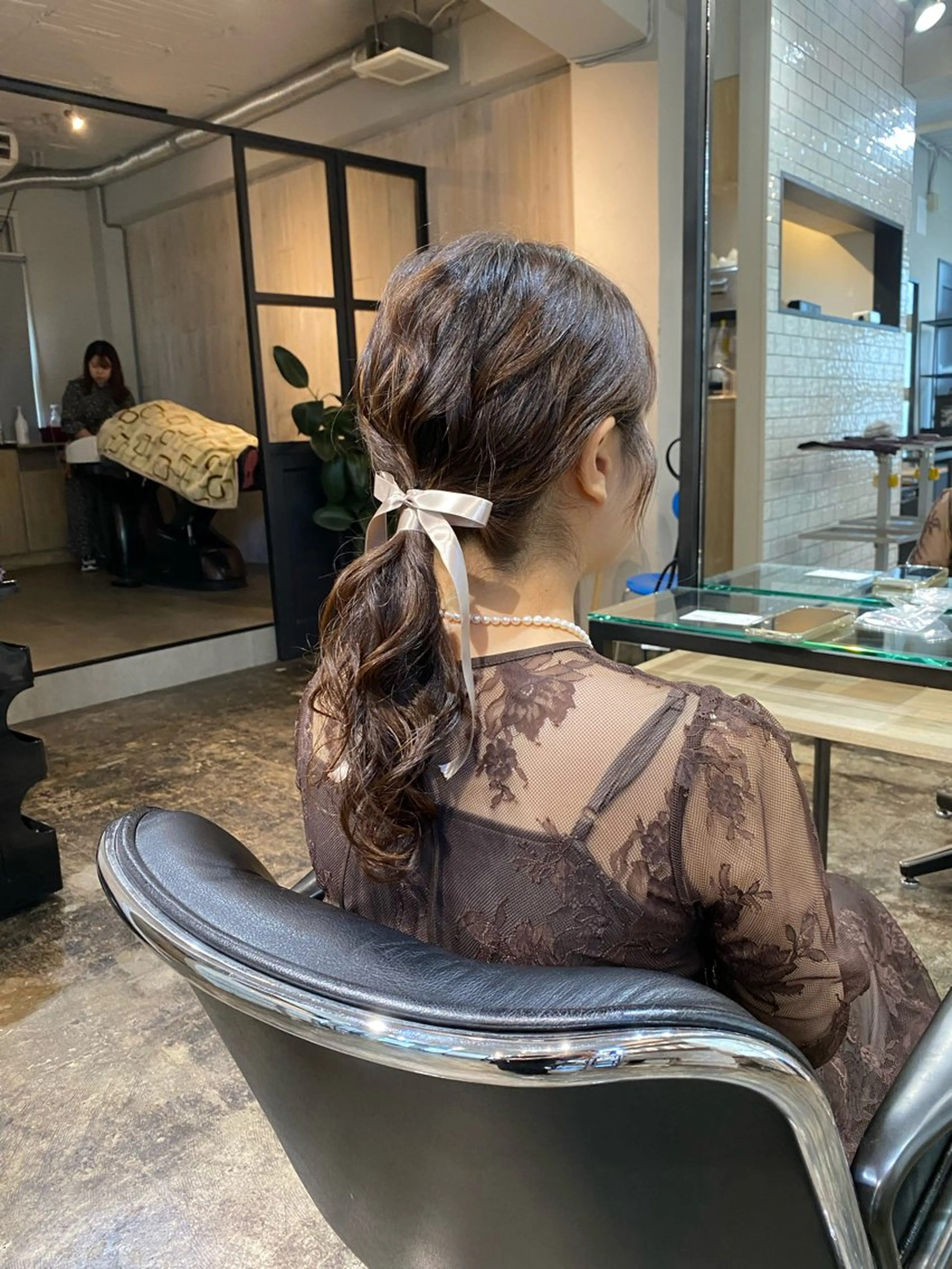 セミロング ヘアアレンジ ヘアセット アレンジ指名 no.1✨ｈａｋｏのヘアスタイル