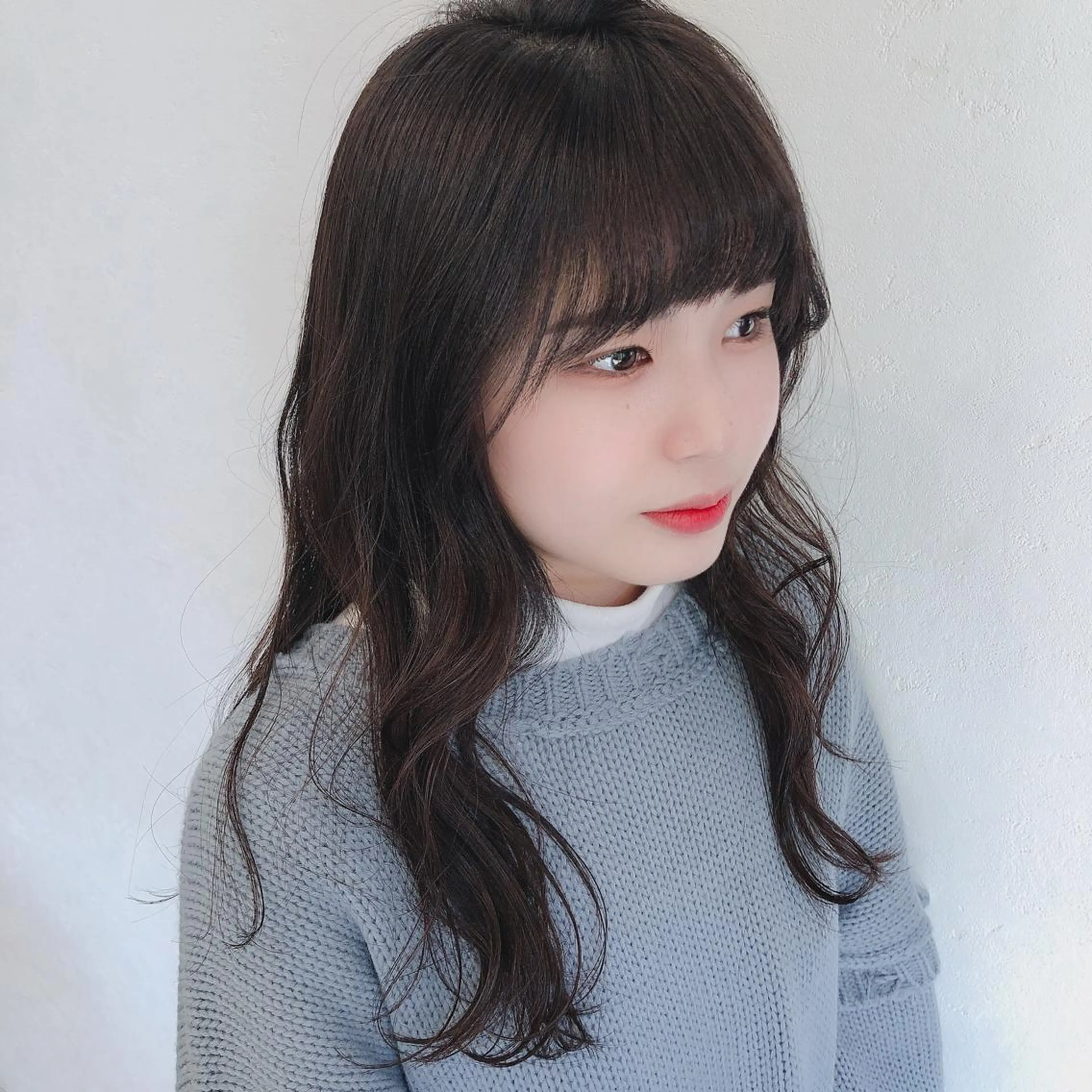 ロング パーマ 韓国風ヘア 似合わせカット DAHLI plum（ダリ　プリュム）所属・中村 玲美のヘアスタイル