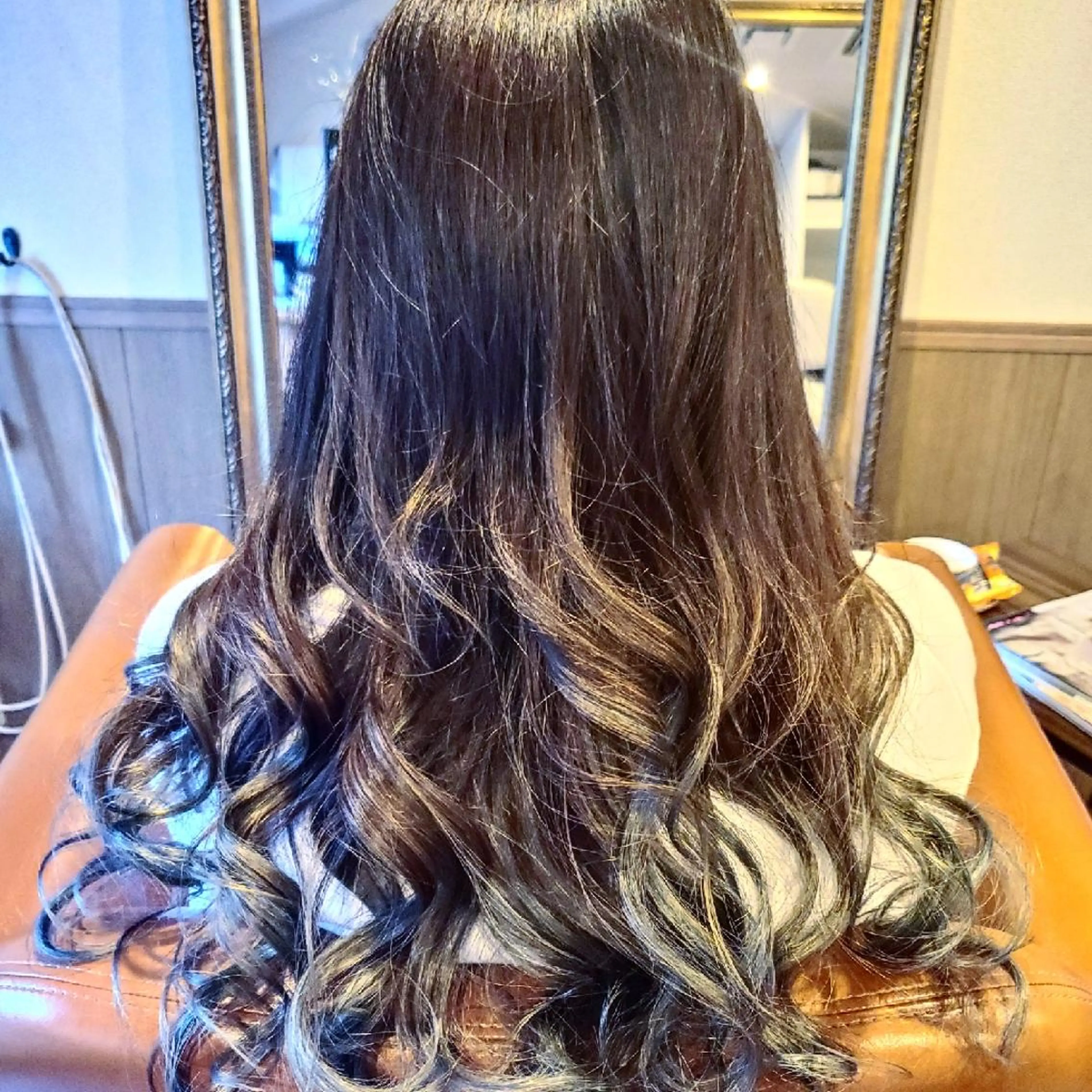 ロング カラー アディクシーカラー 外国人風カラー トリートメント ヘアカラー トリートメント spa hair  ark 富井直美のヘアスタイル