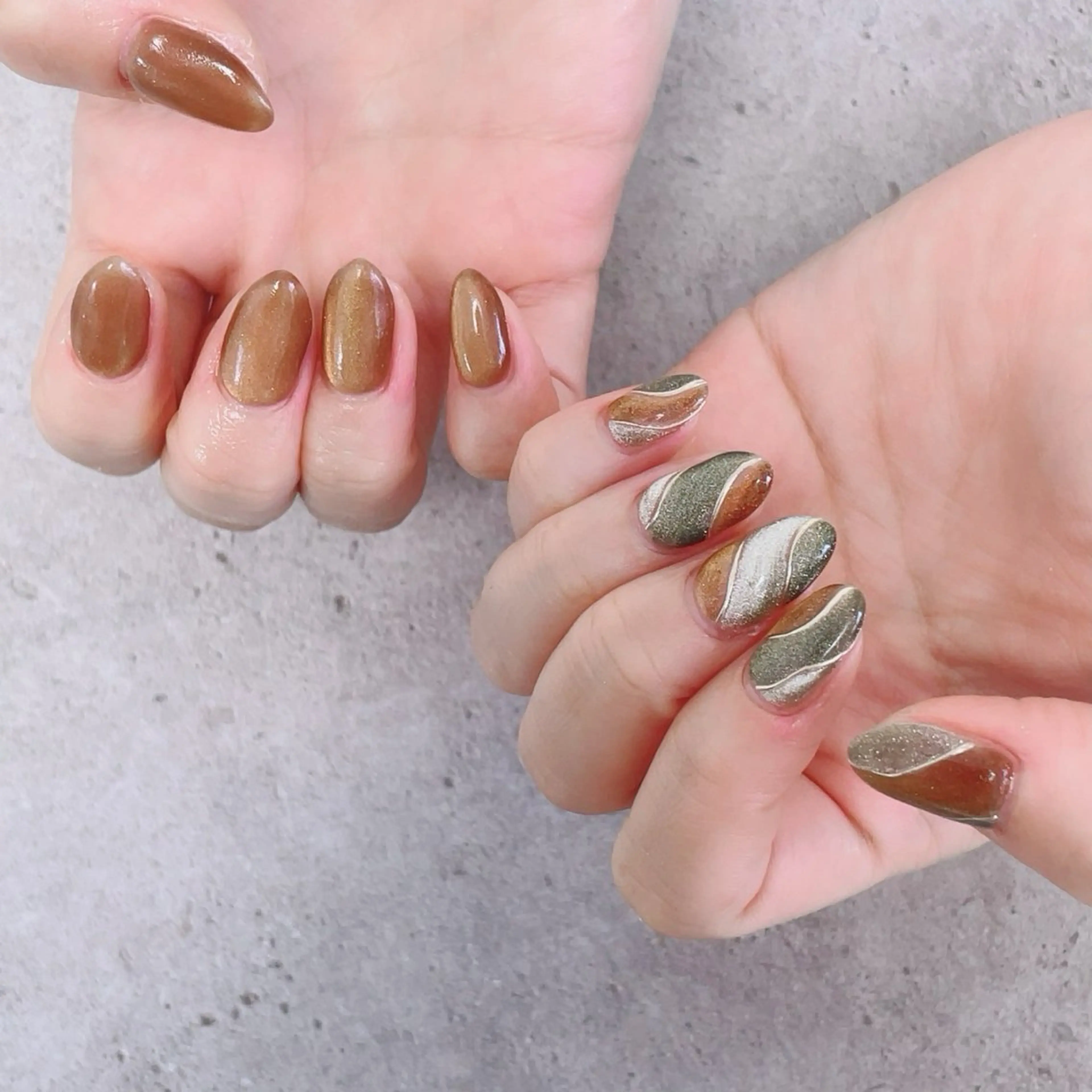 ネイル ハンドネイル 🤎Yun nail salon🤎のネイルデザイン