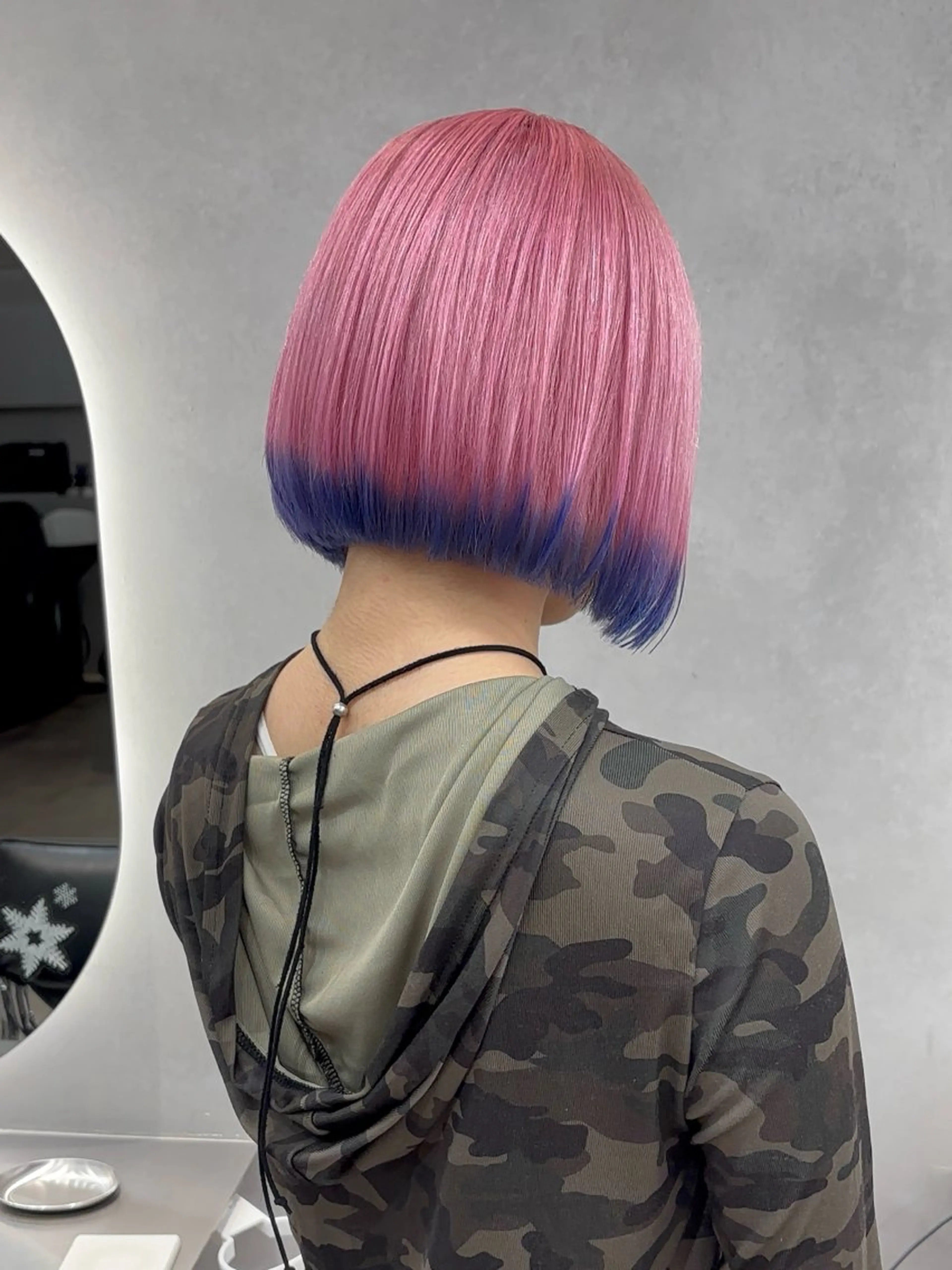 ショート カラー ONYX所属・ブリーチ/ハイトーン ミルクティー/ハルトのヘアスタイル