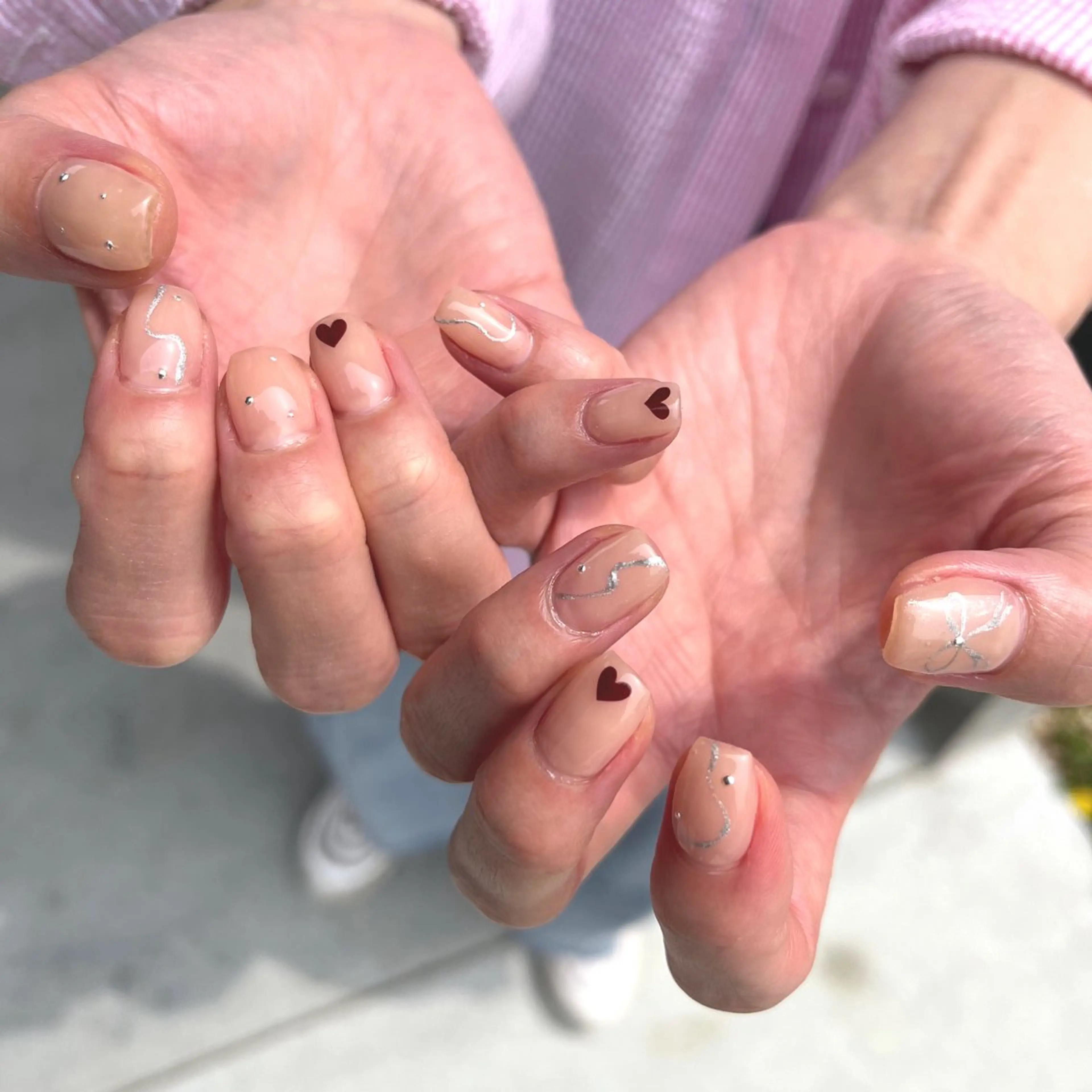 ネイル アートネイル ハンドネイル Betty ✶のマツエク・マツパデザイン