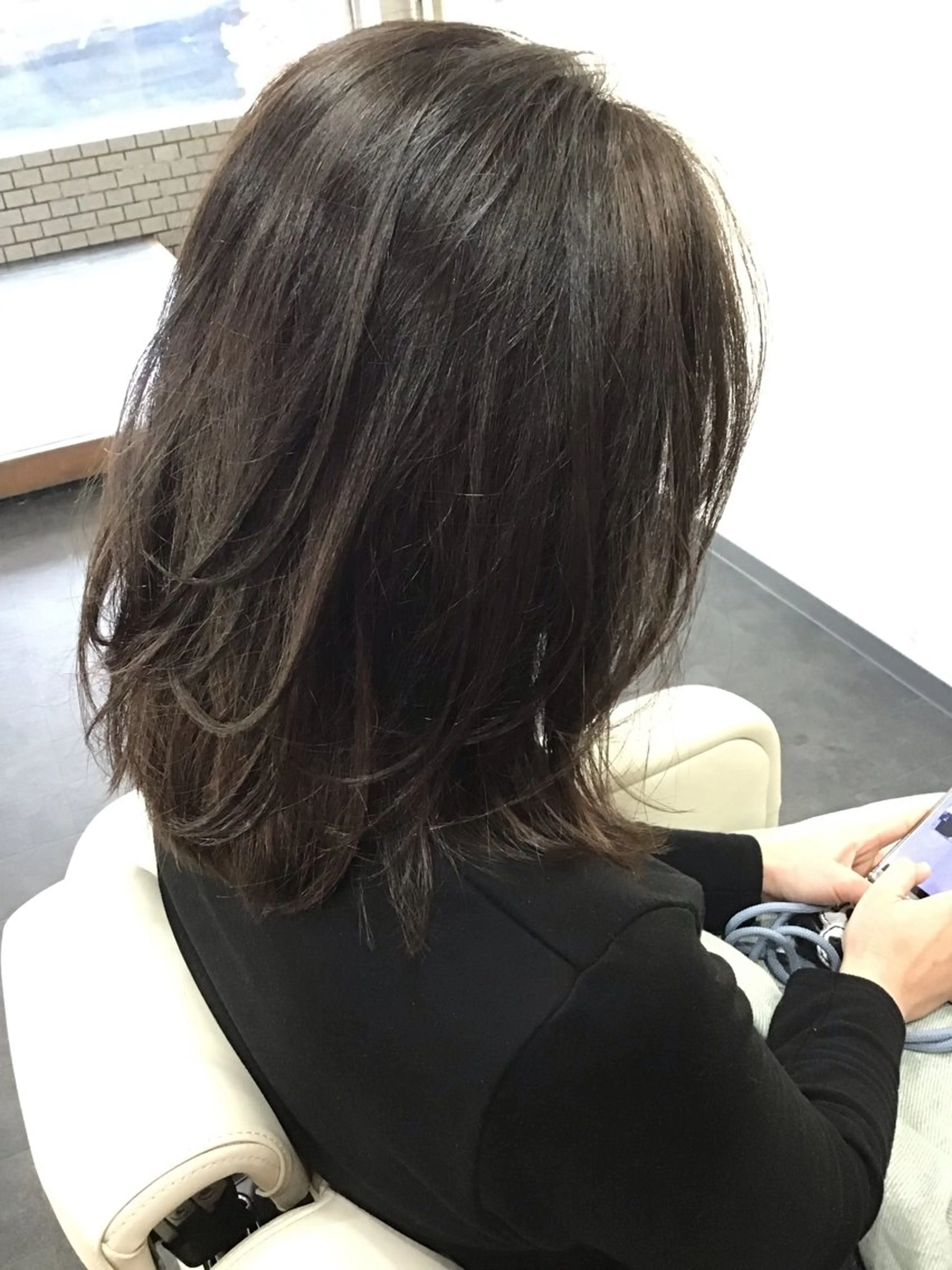 セミロング くせ毛 37  beauty salon所属・熊谷直樹 カット／無料のヘアスタイル