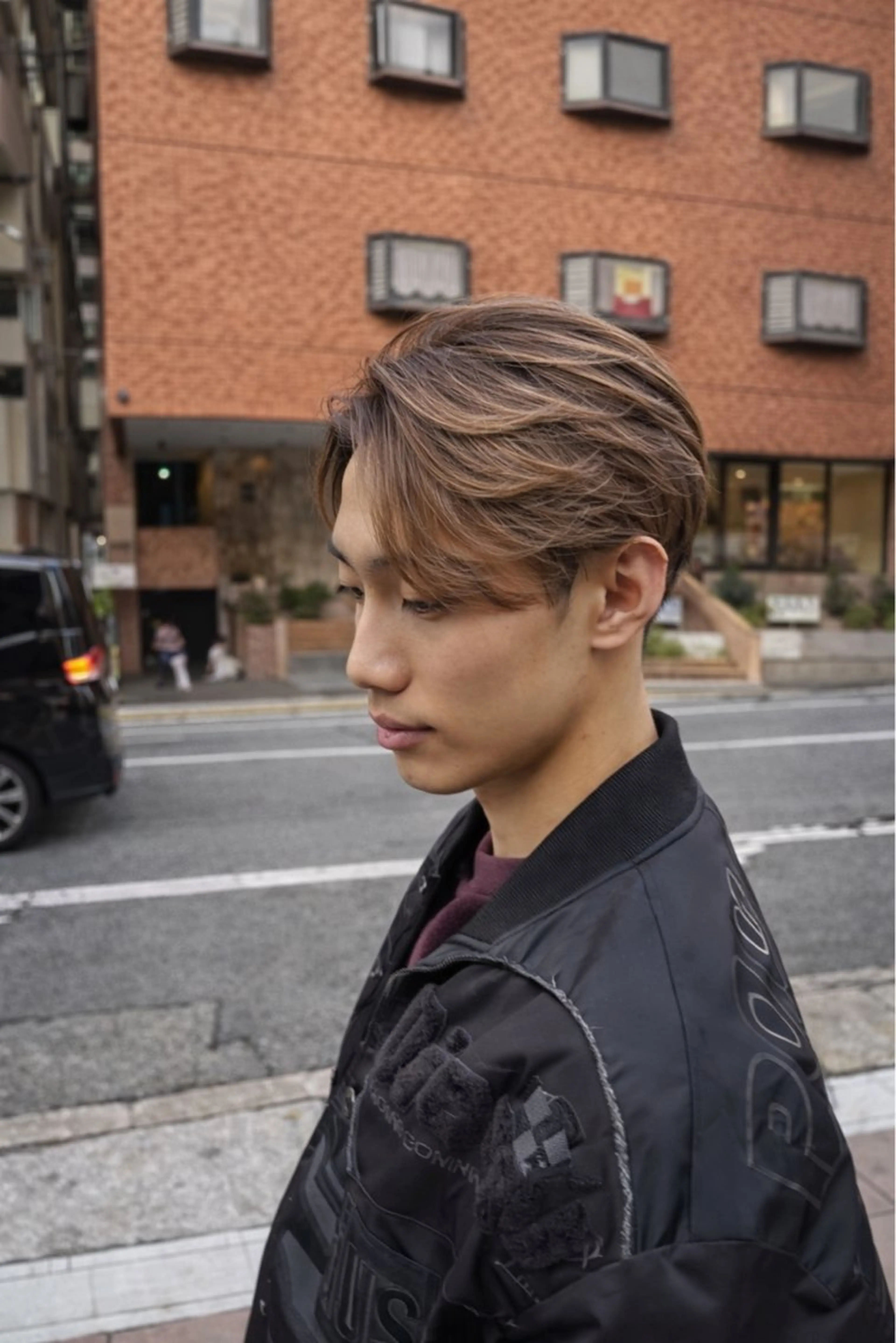 メンズ メンズブリーチ カット ヘアカラー Joule大分 メンズ特化植木永遠のヘアスタイル