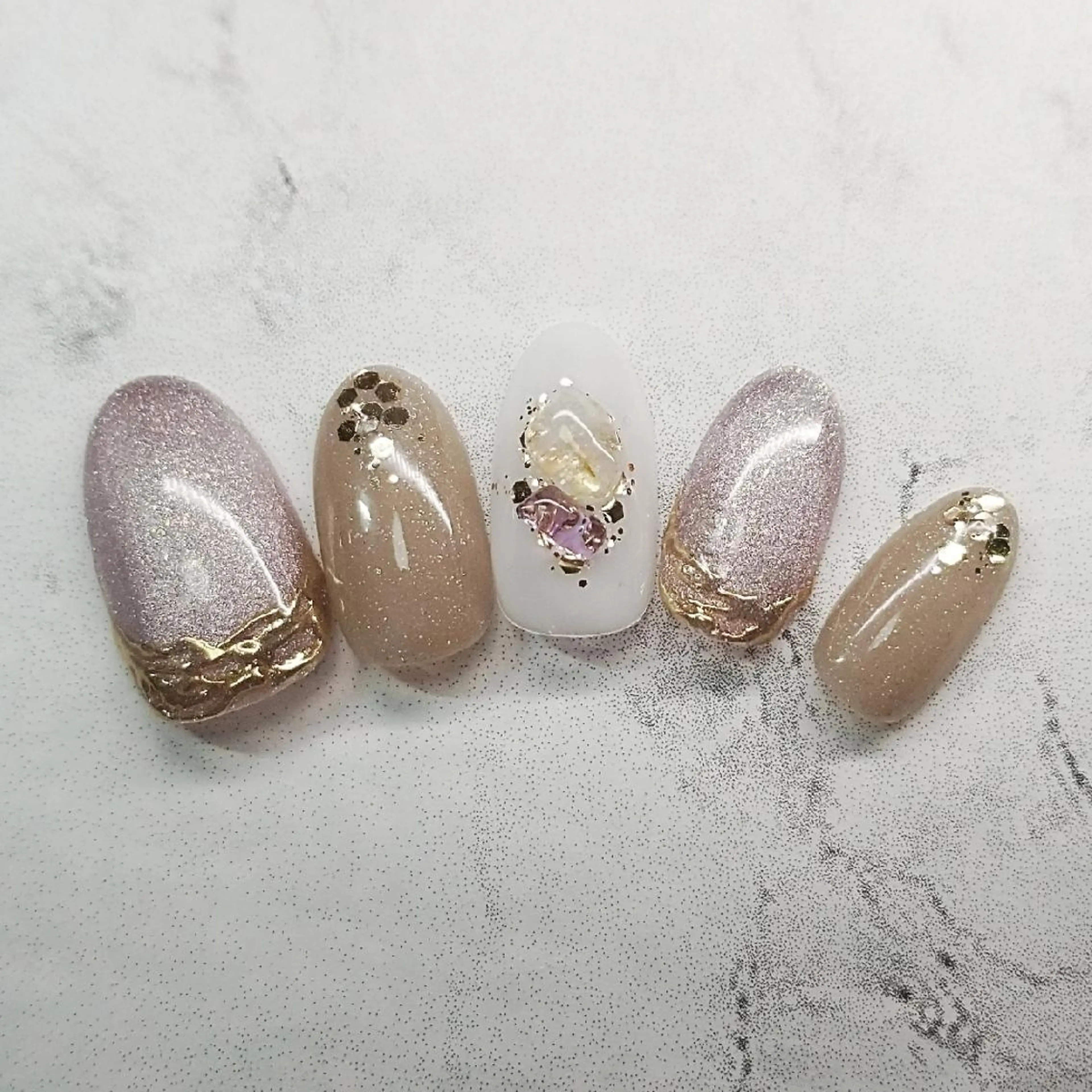 ネイル マグネットネイル 博多ネイル ｍｉｍｉのネイルデザイン